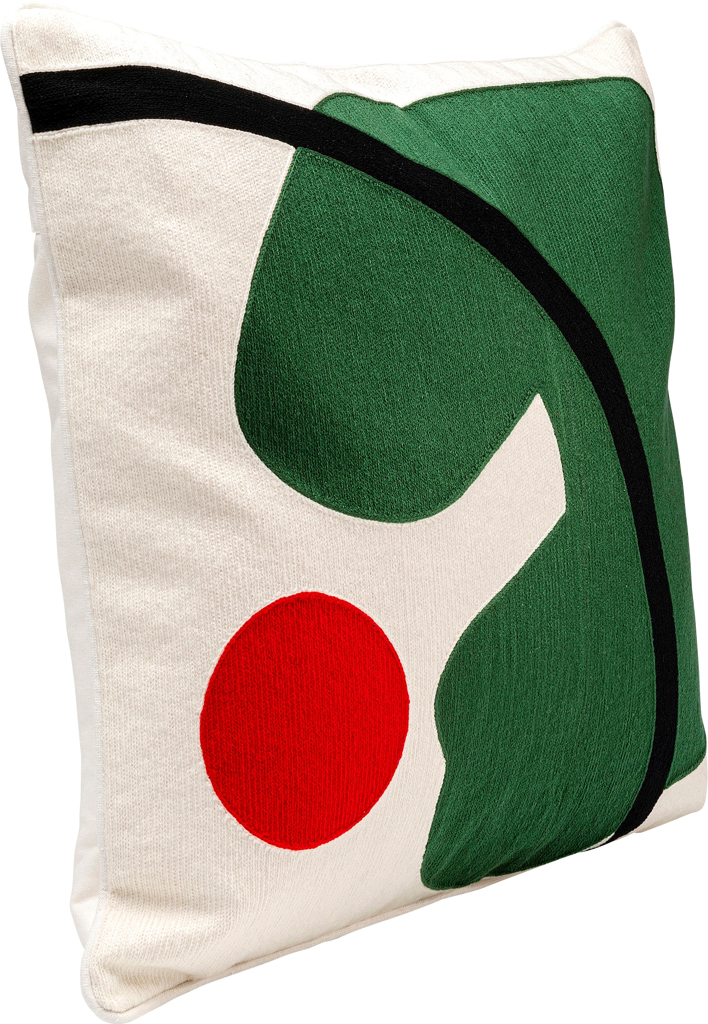 Kare Design Dekokissen »Art Line, Kissenhülle mit Füllung, 50x50 cm« stützt Kopf und Nacken angenehm und sorgt für erholsamen Schlaf