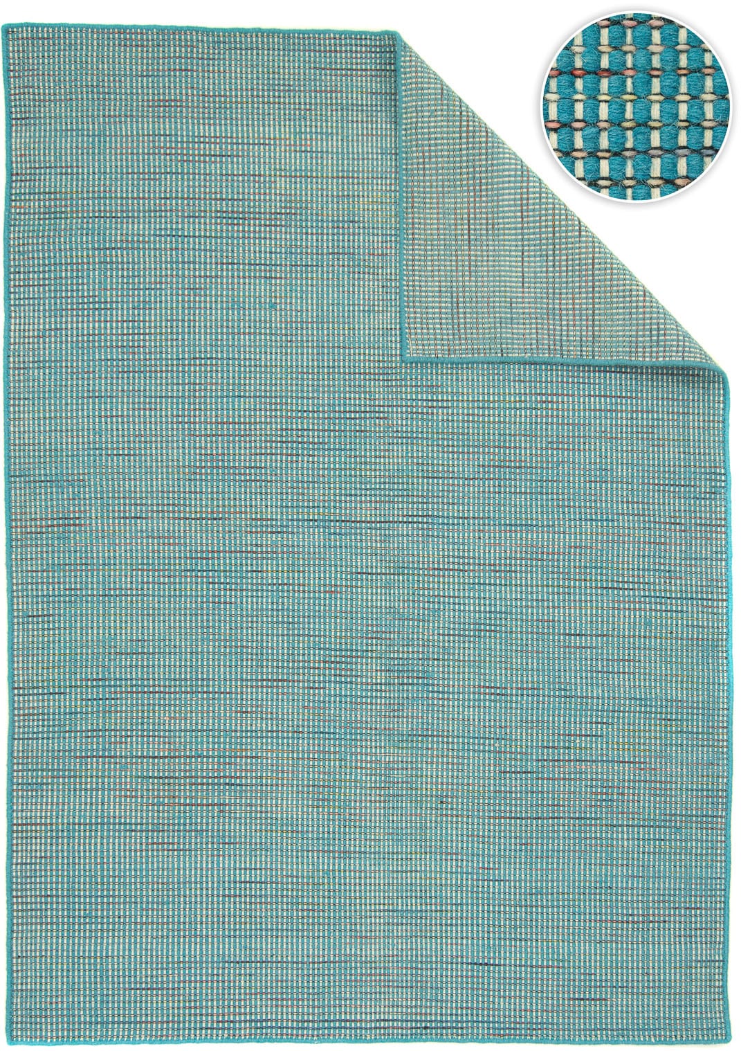 morgenland Wollteppich »Kelim Teppich Arvin«, rechteckig, 10 mm Höhe, Kurzflor