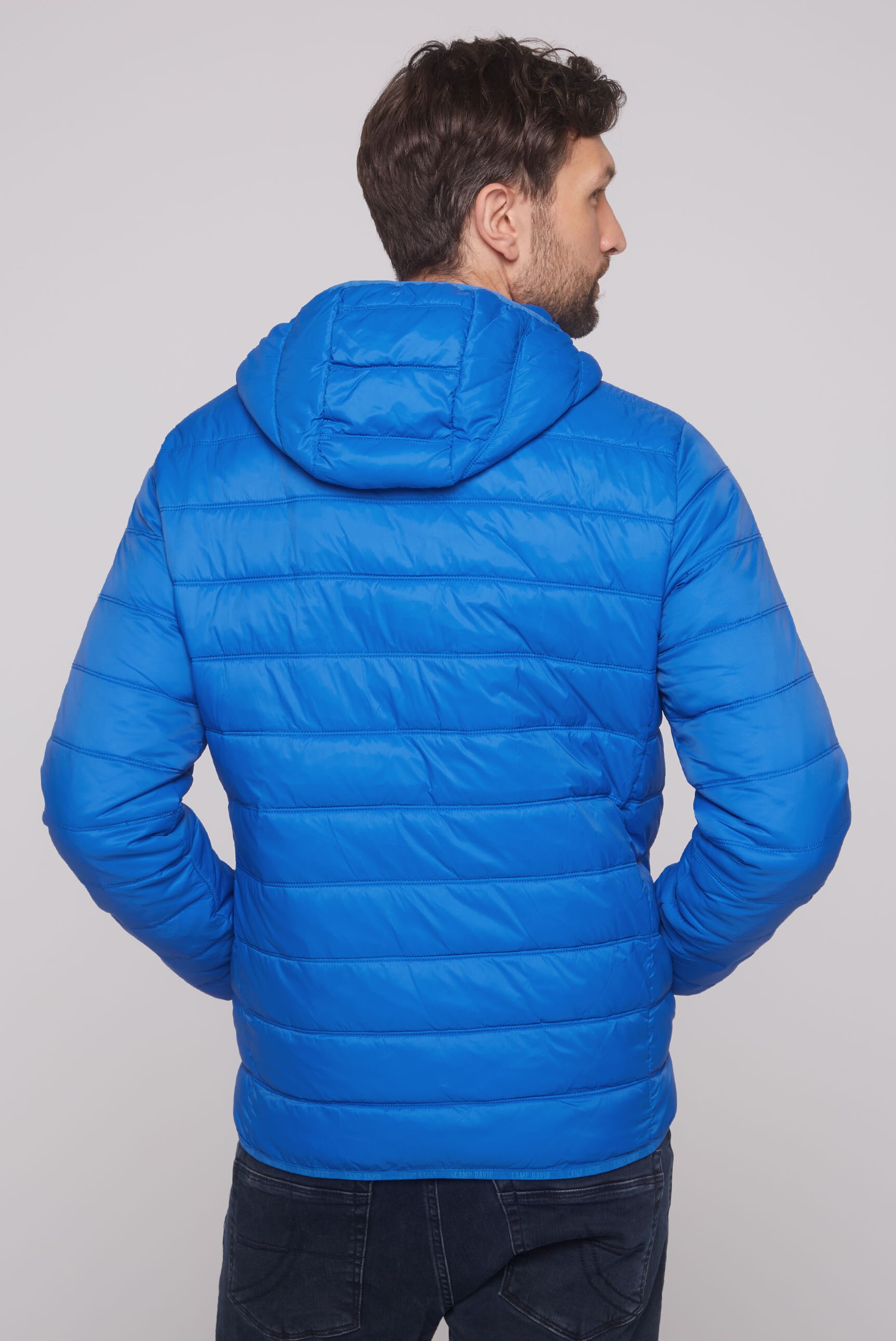 CAMP DAVID Outdoorjacke, mit Kapuze, mit Innentaschen