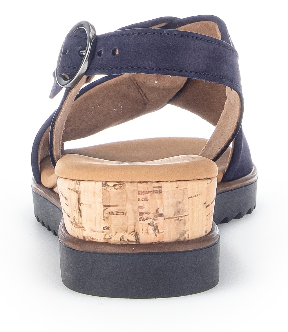 Gabor Sandalette "GENUA", Sommerschuh, Sandale, Keilabsatz, mit verstellbar günstig online kaufen