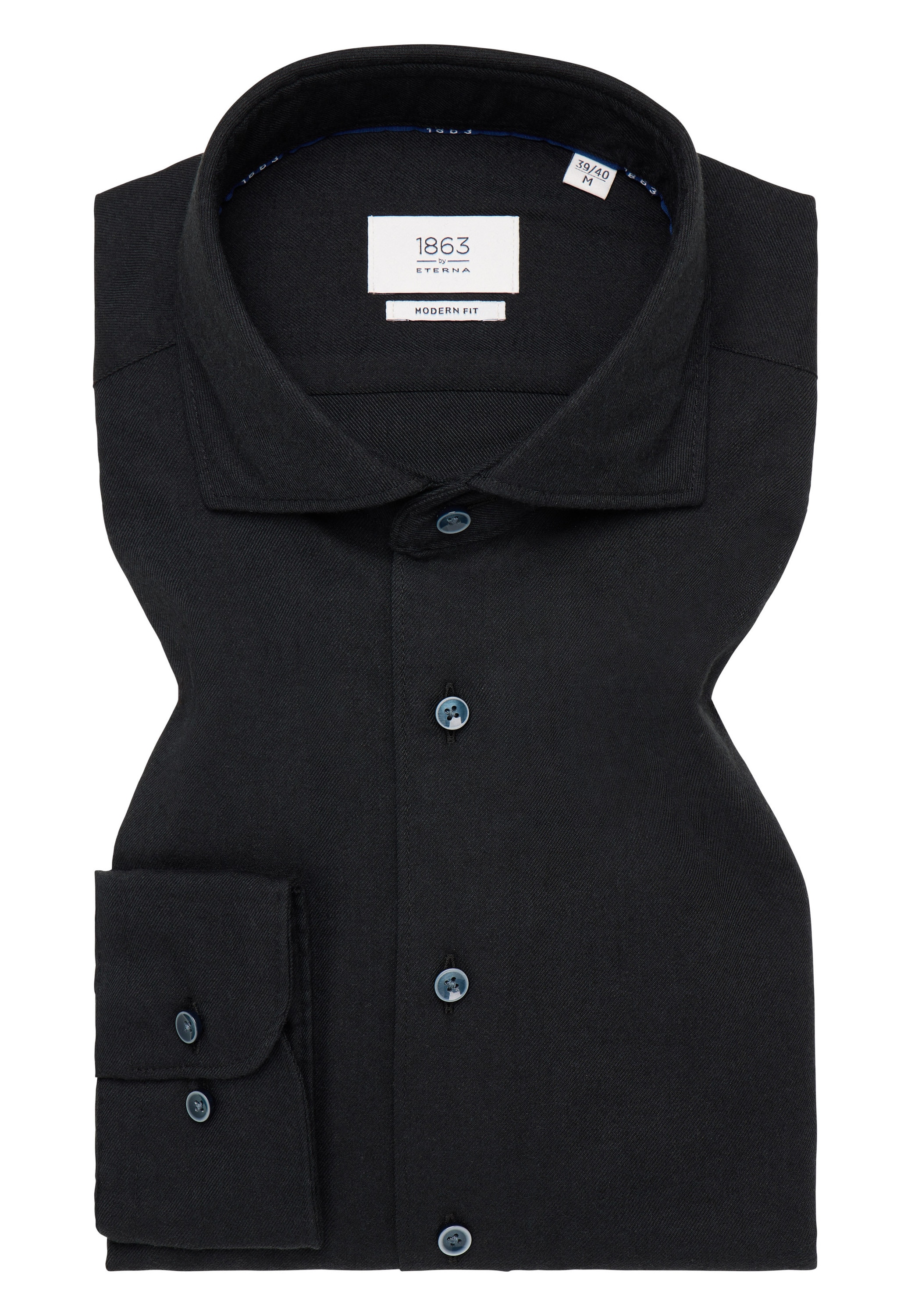 Eterna Langarmhemd »MODERN FIT«, EASY IRON (bügelleicht)