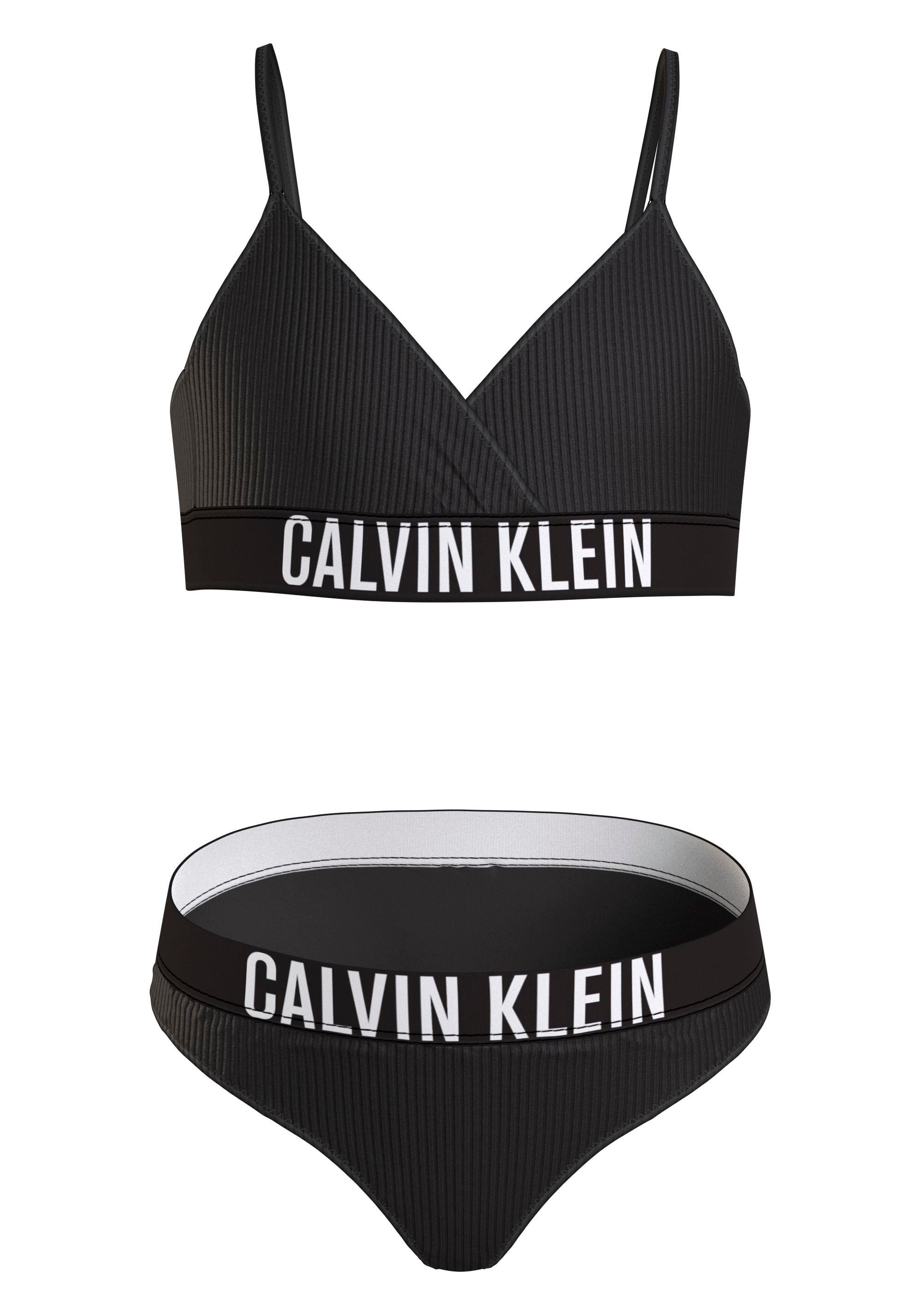 Calvin Klein Swimwear Triangel-Bikini »CROSSOVER TRIANGLE BIKINI SET«, (2 St.), mit... kaufen