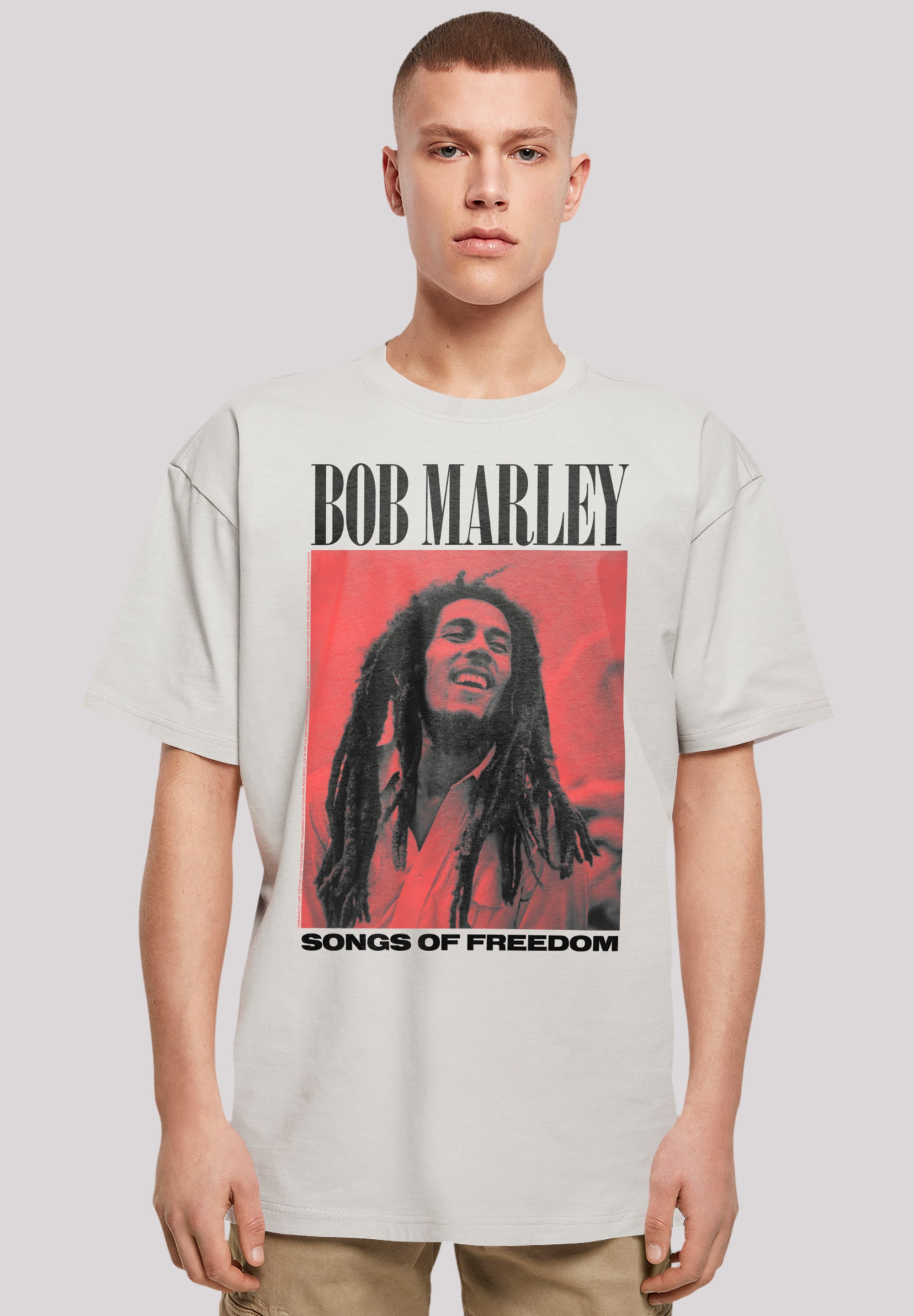 F4NT4STIC T-Shirt "Bob Marley Songs Of Freedom Reggae Music", Premium Quali günstig online kaufen