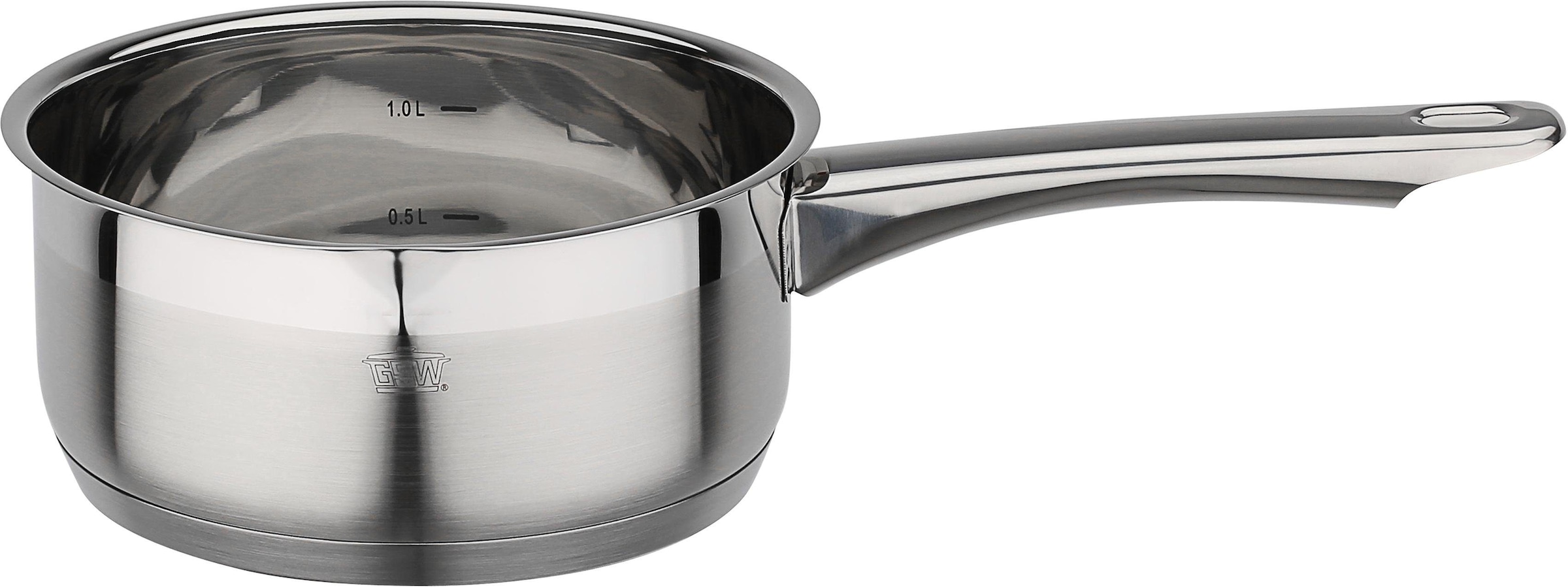 GSW Kasserolle "Fogo" 1 Stk. tlg. Edelstahl 18/8 günstig online kaufen