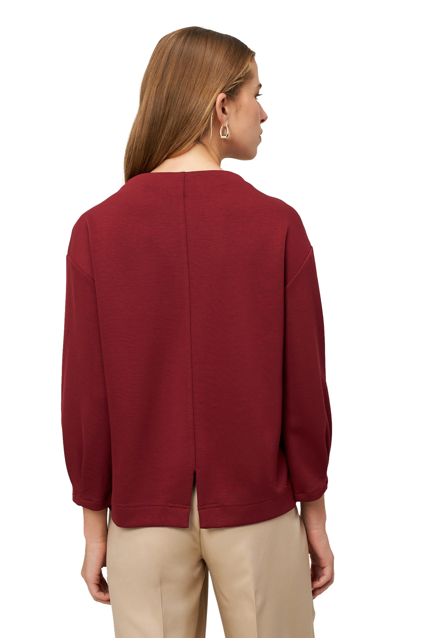 Zero Sweatshirt »Damen mit Dreiviertelärmeln«, Plain/ohne Details
