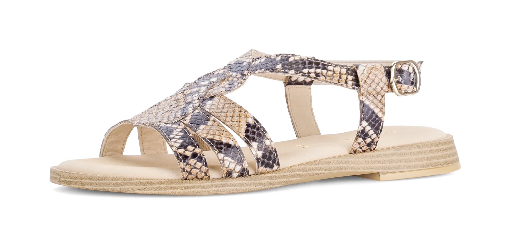 Gabor Riemchensandale Blockabsatz, Sandalette, Sommerschuh mit verstellbare günstig online kaufen