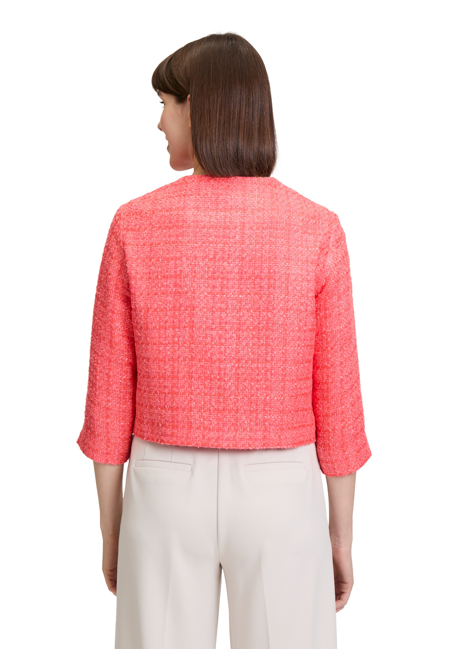 Betty Barclay Jackenblazer »Betty Barclay Blazer-Jacke mit Fransen«, Material