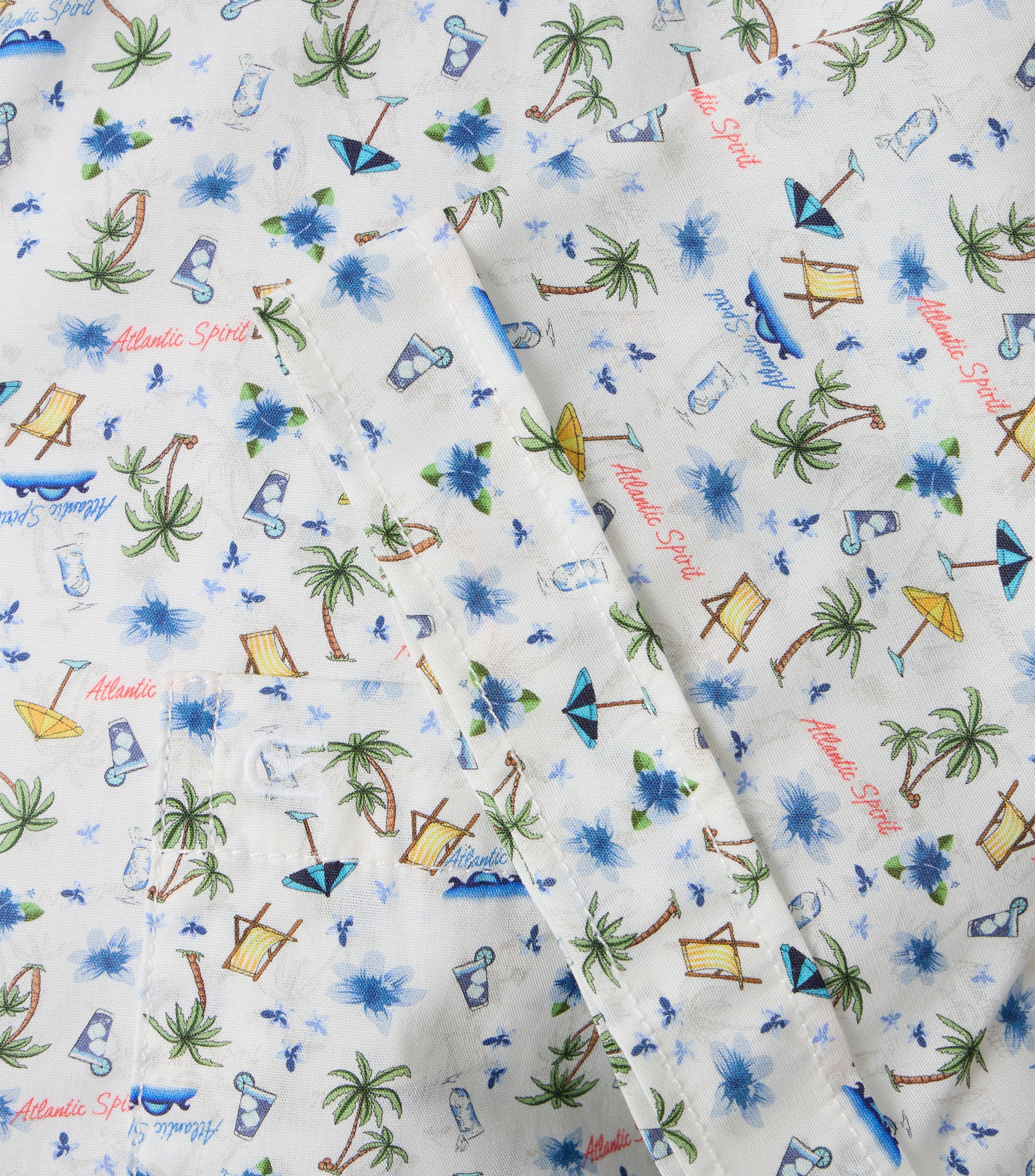 CASAMODA Kurzarmhemd »CASAMODA Freizeithemd Kurzarm Print«