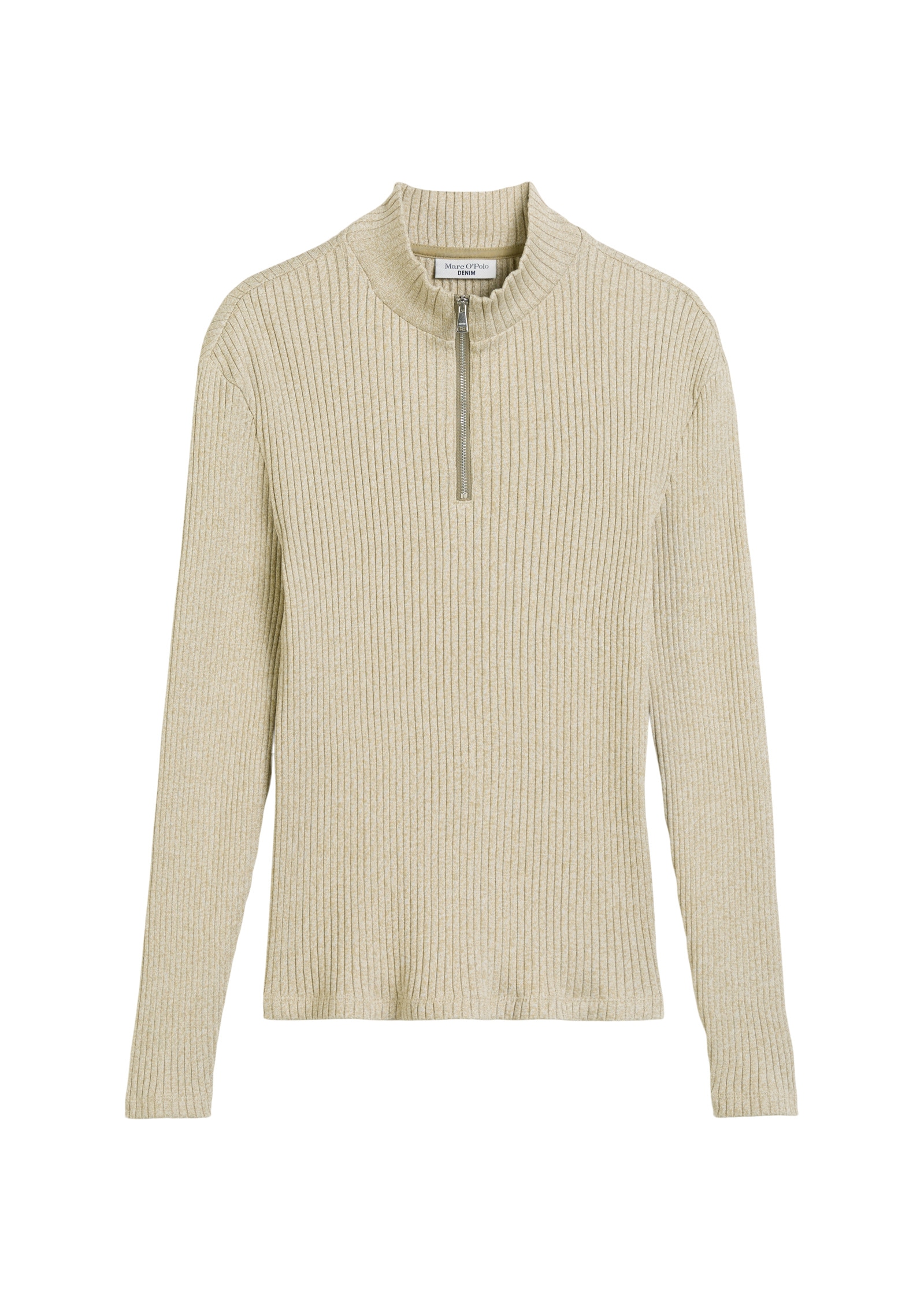 Marc O'Polo DENIM Langarmshirt »aus Rippjersey«