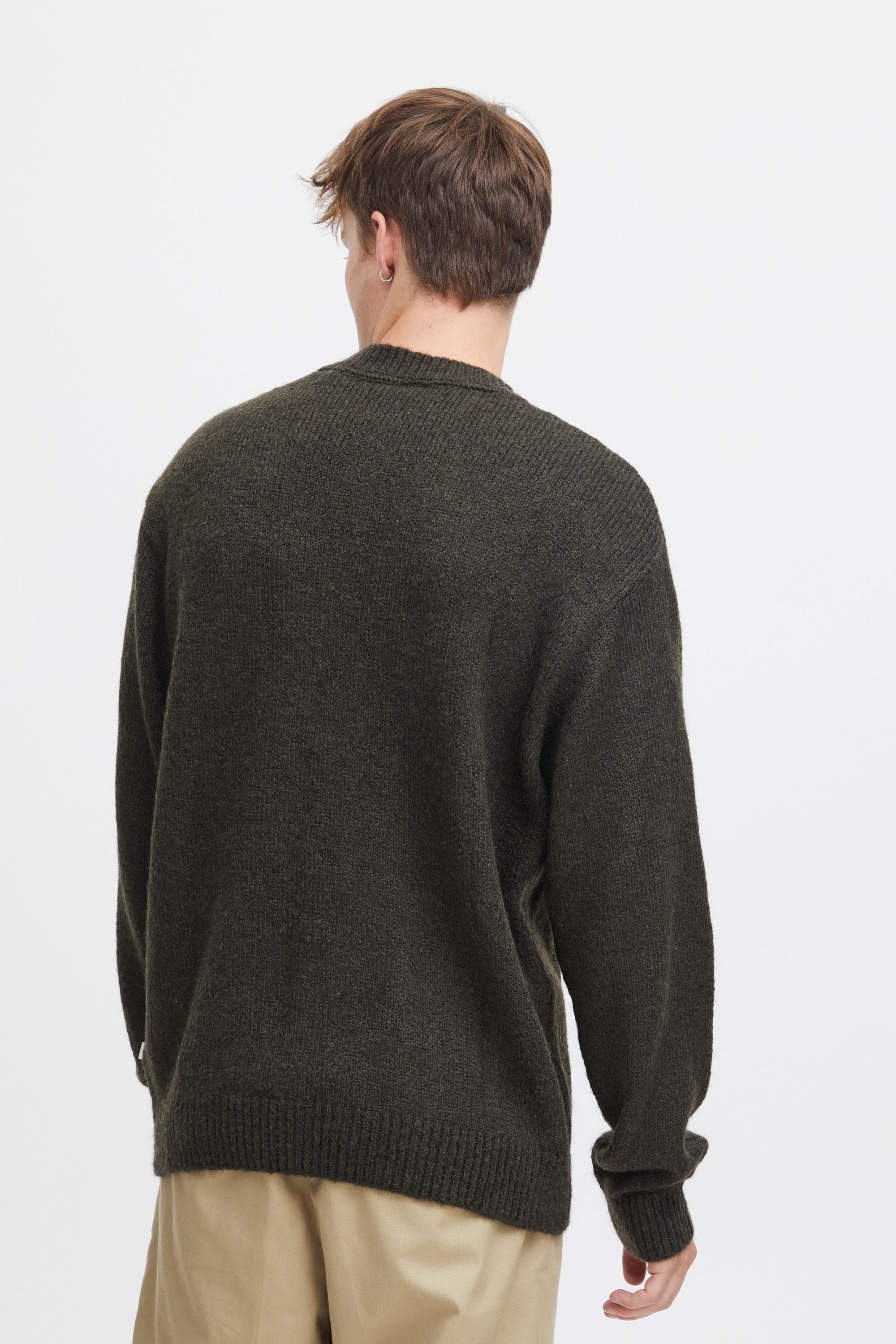 !Solid Strickfleece-Pullover »Strickpullover SDHamdani«