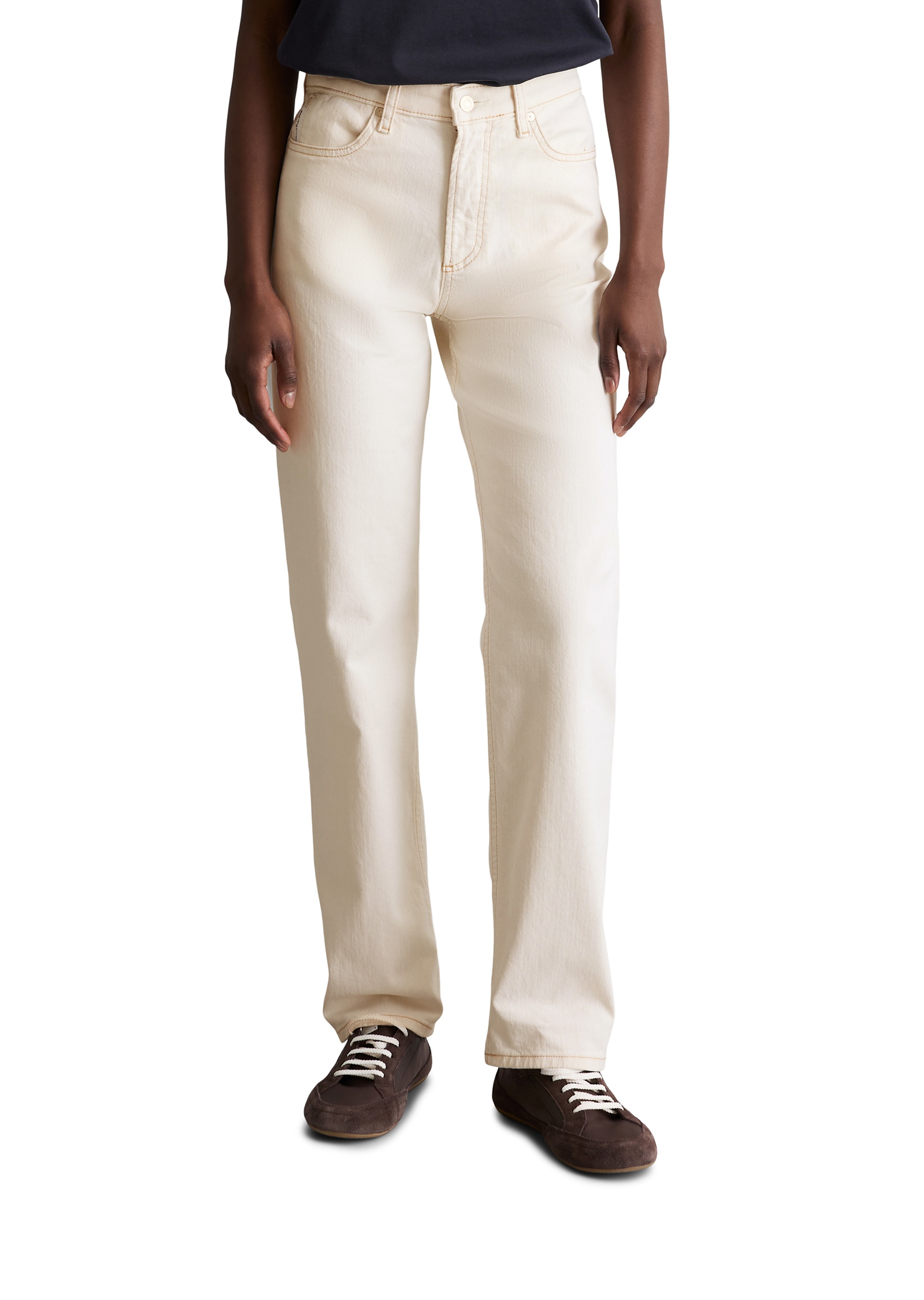 Marc OPolo DENIM Regular-fit-Jeans "aus weichem Left Hand Denim" günstig online kaufen