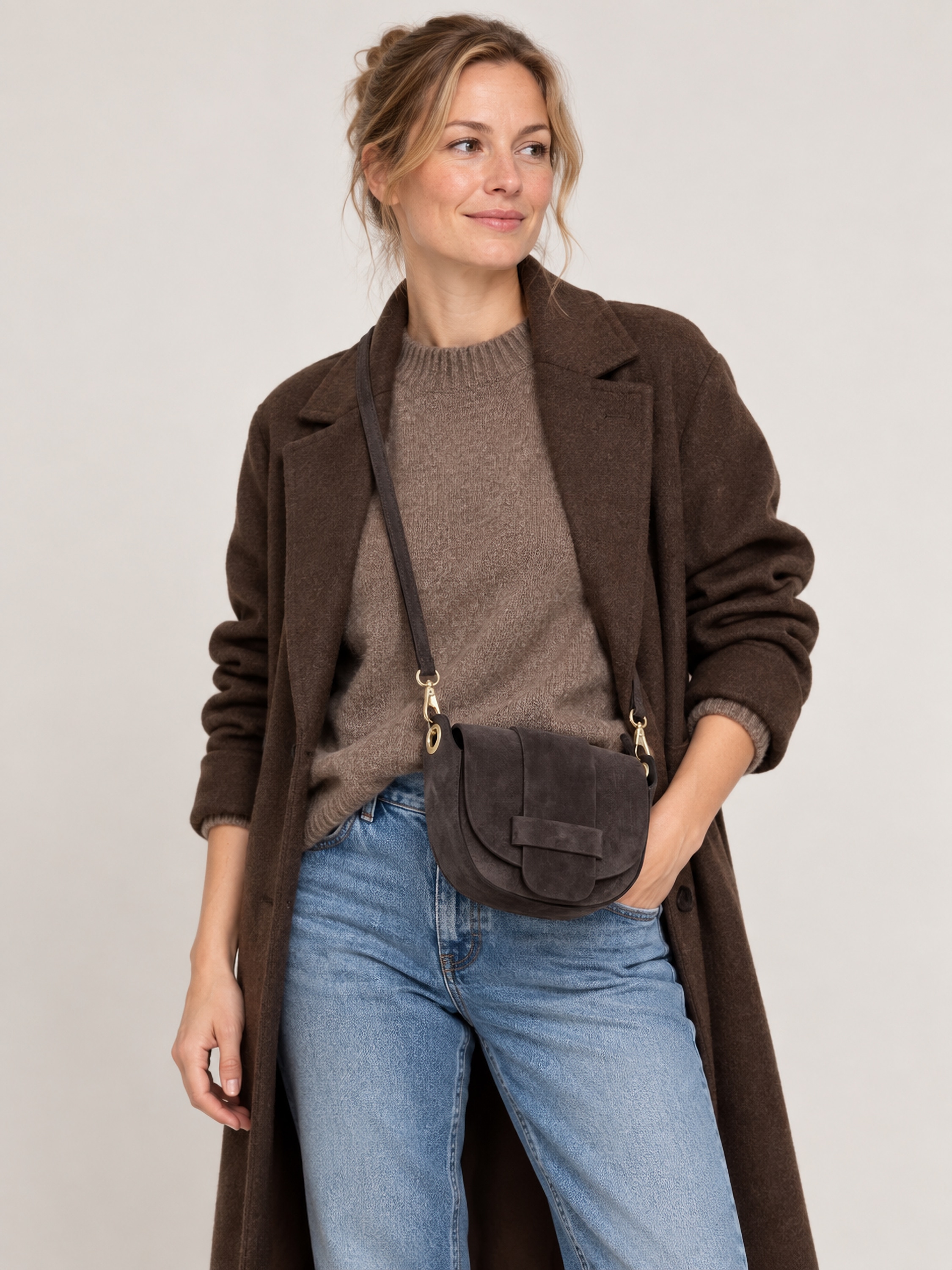 COLLEZIONE ALESSANDRO Umhängetasche »Sella« Echtes Leder, Made in Italy