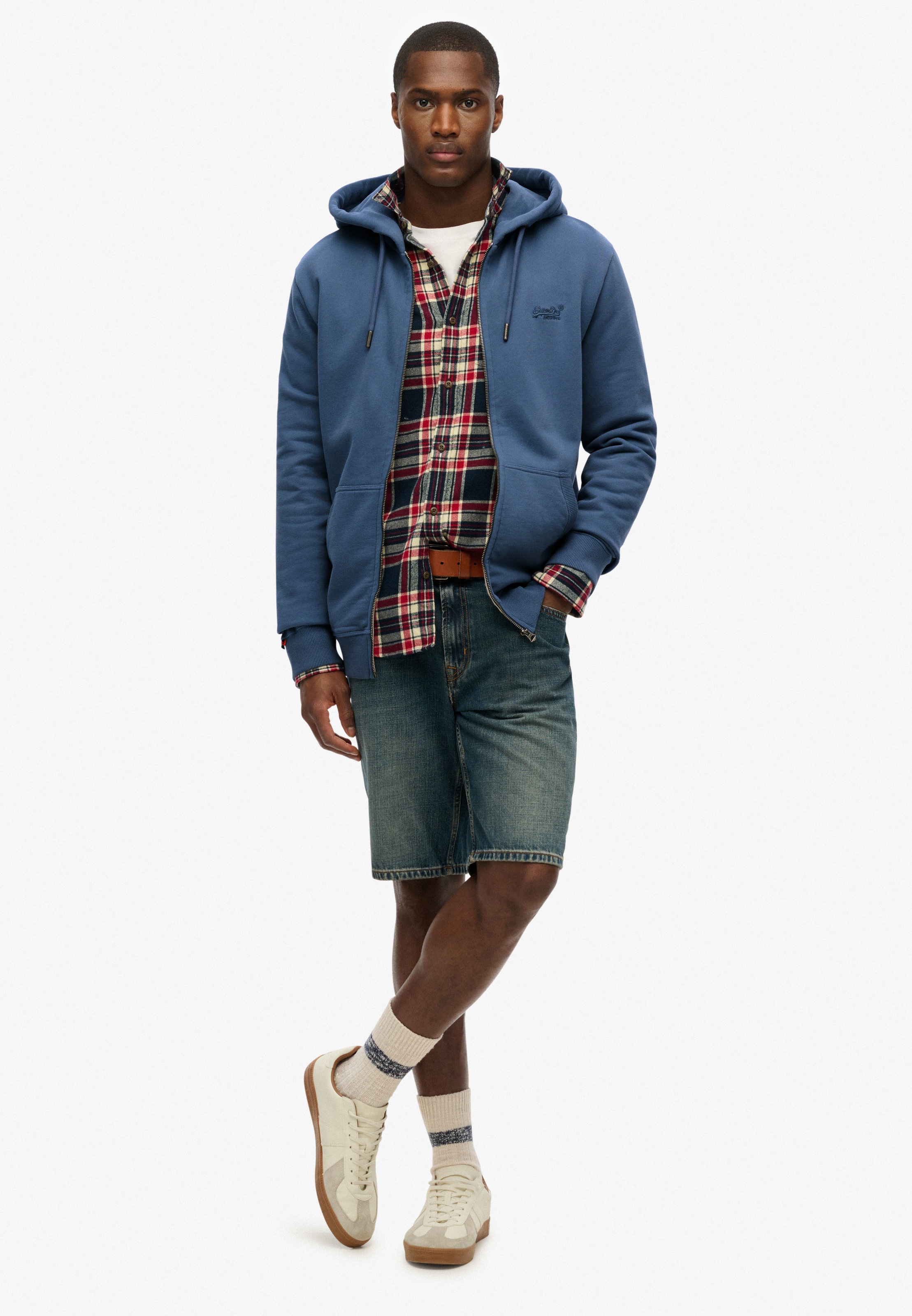 Superdry Kapuzensweatjacke »ESSENTIAL LOGO ZIP HOODIE HB«