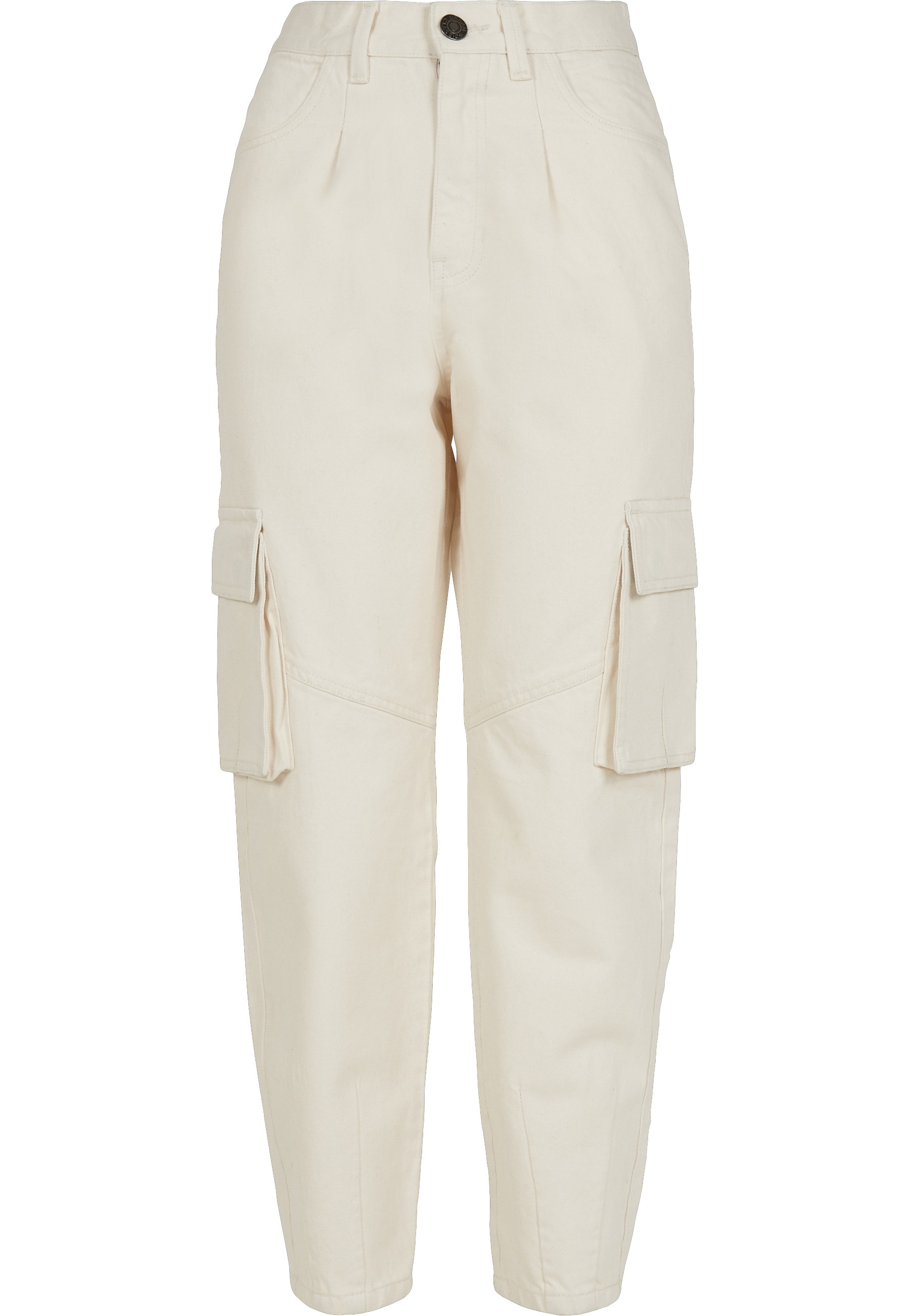 URBAN CLASSICS Trainingshose "Urban Classics Damen Ladies Ballon Fit Cargo Twill Pants"