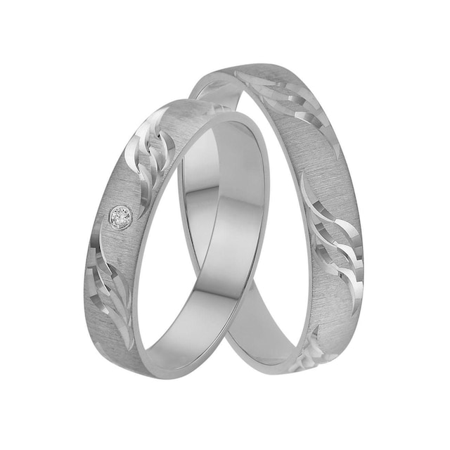 Firetti Trauring »Schmuck Geschenk Gold 375 Hochzeit Ehering \