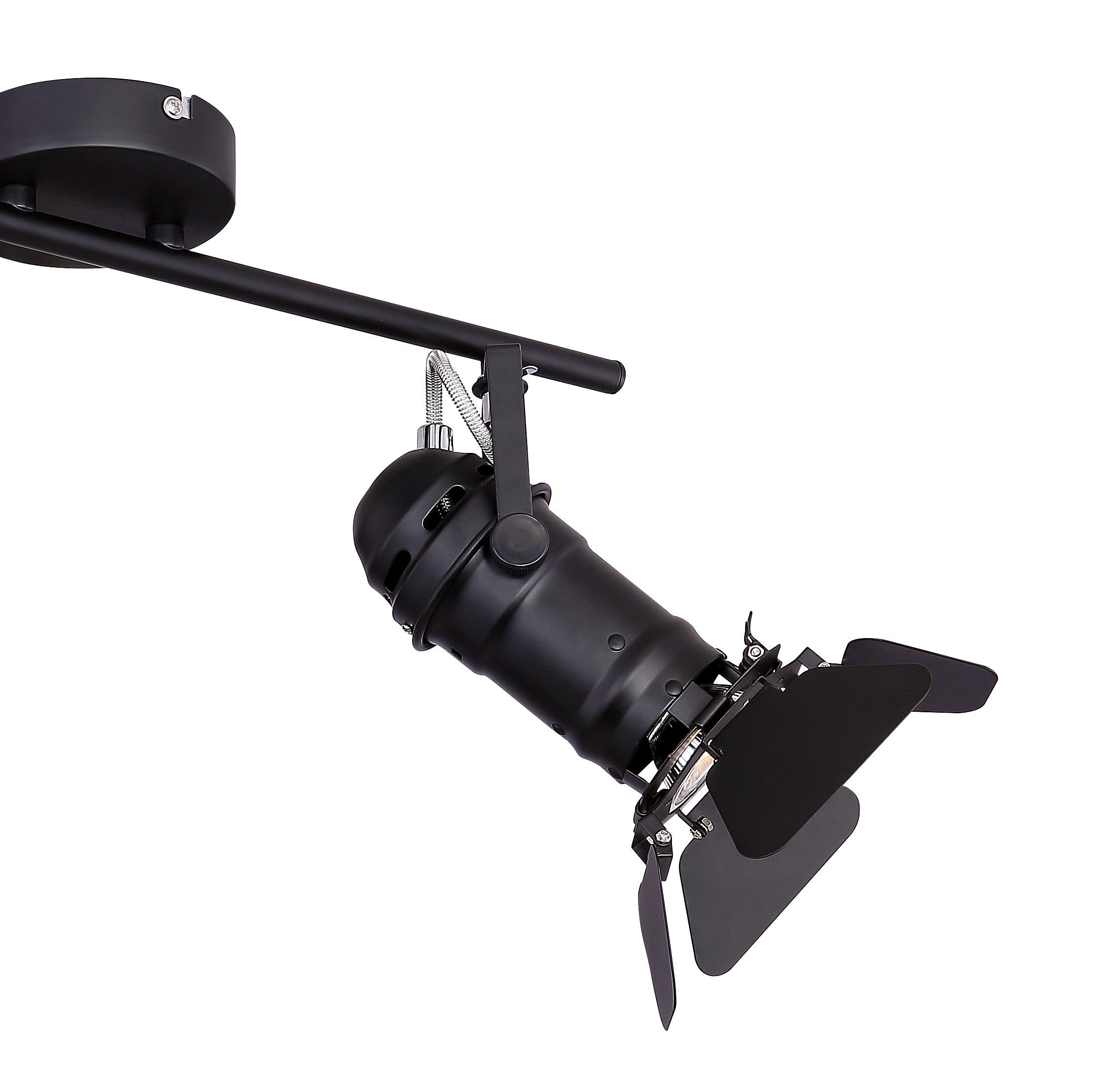 GLOBO LIGHTING Deckenstrahler »EGON«, Leuchtmittel GU10 | ohne Leuchtmittel, Spot/beweglich/Film/bewegliche Klappen/LxBxH: 540x180x265mm