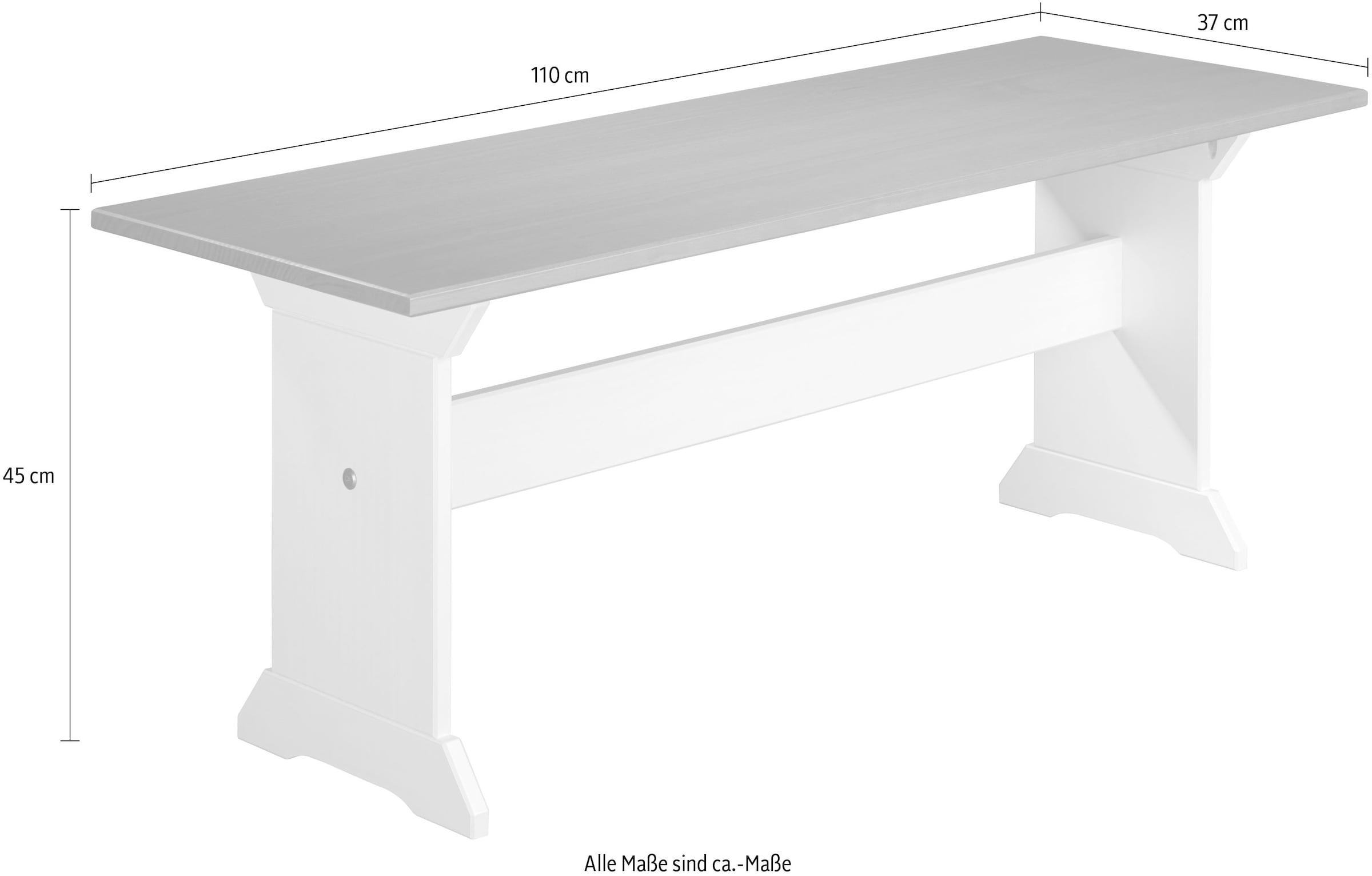 Inter Link Sitzbank »Sitzbank Westerland« 1 Stk. tlg.