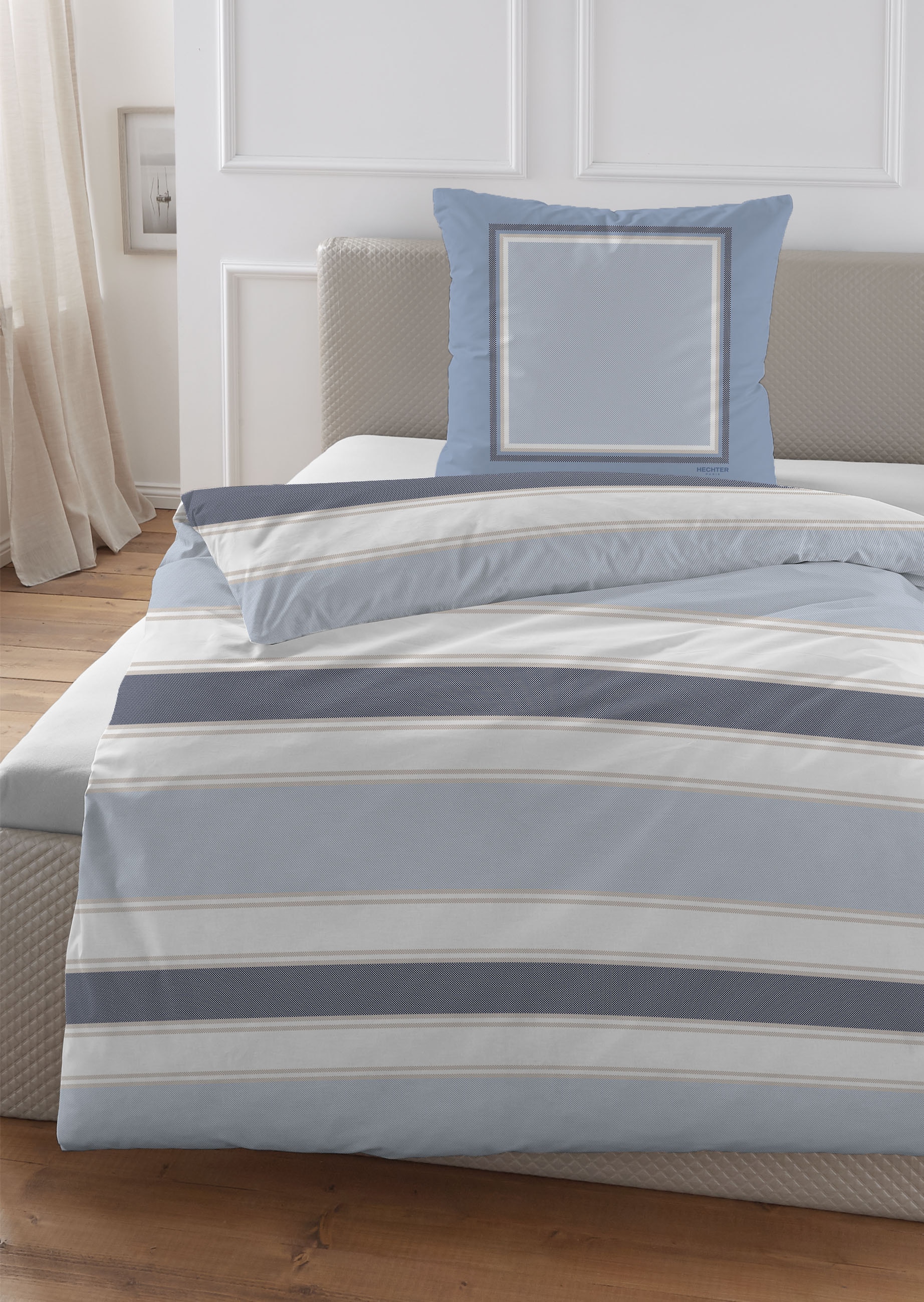 HECHTER PARIS Wendebettwäsche "0041305" 2 Stk. hautsympathisch, 100% Baumwo günstig online kaufen