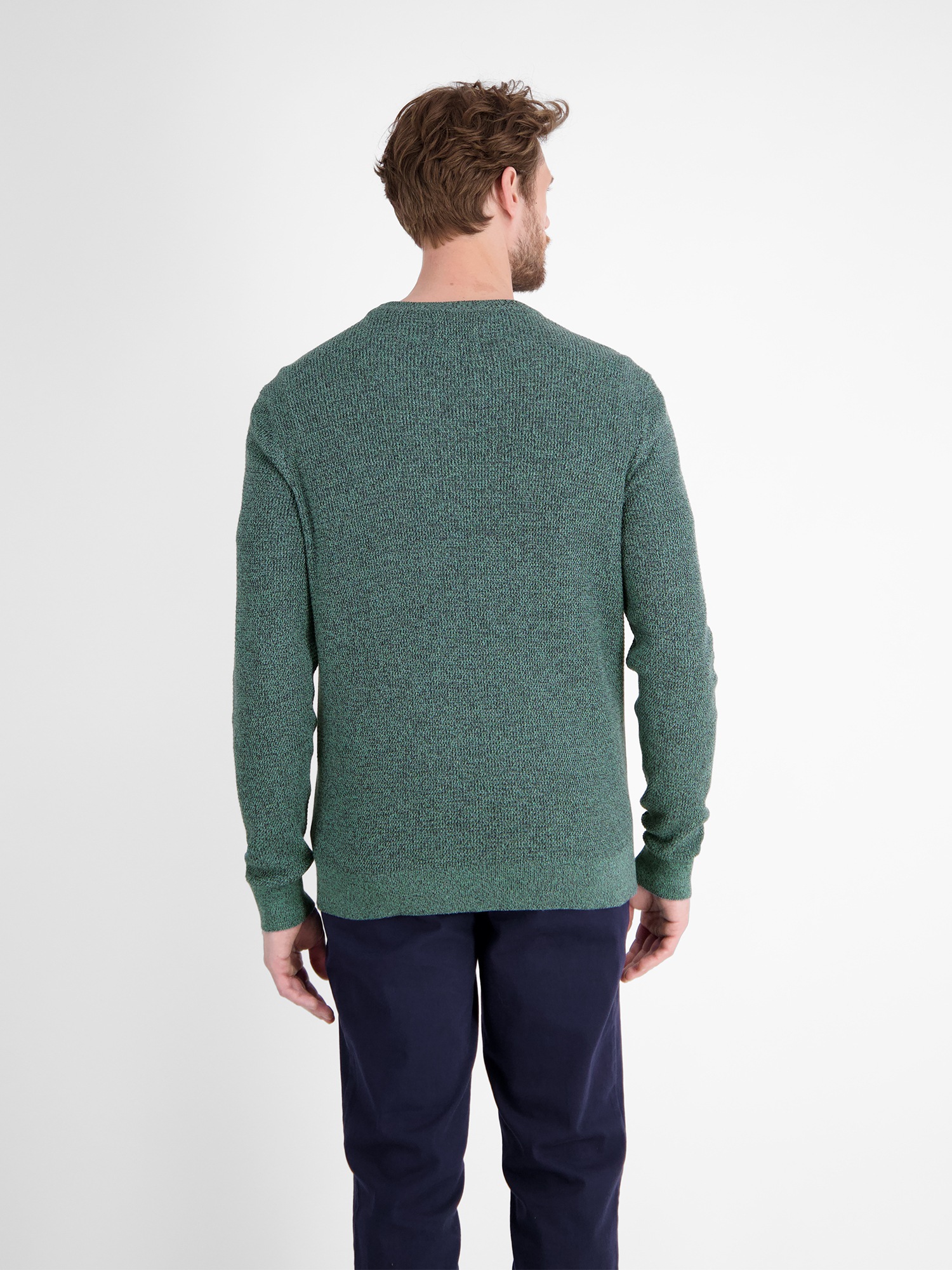 LERROS Strickpullover "Herren Strickpullover in Strukturqualität" günstig online kaufen