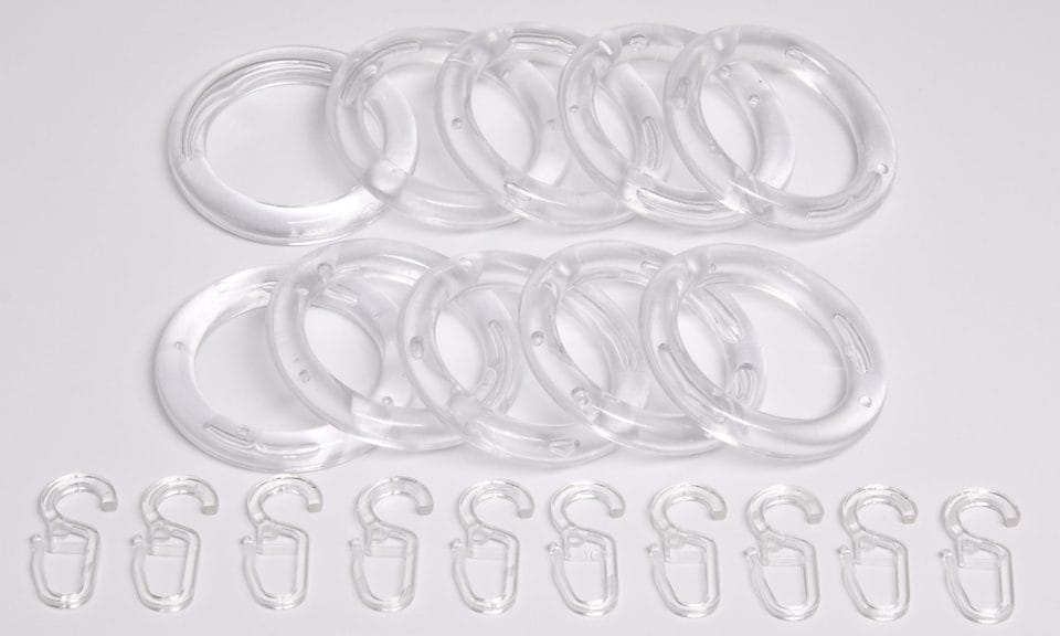 indeko Gardinenring "a10" für Gardinenstangen Ø 20 und 28 mm günstig online kaufen