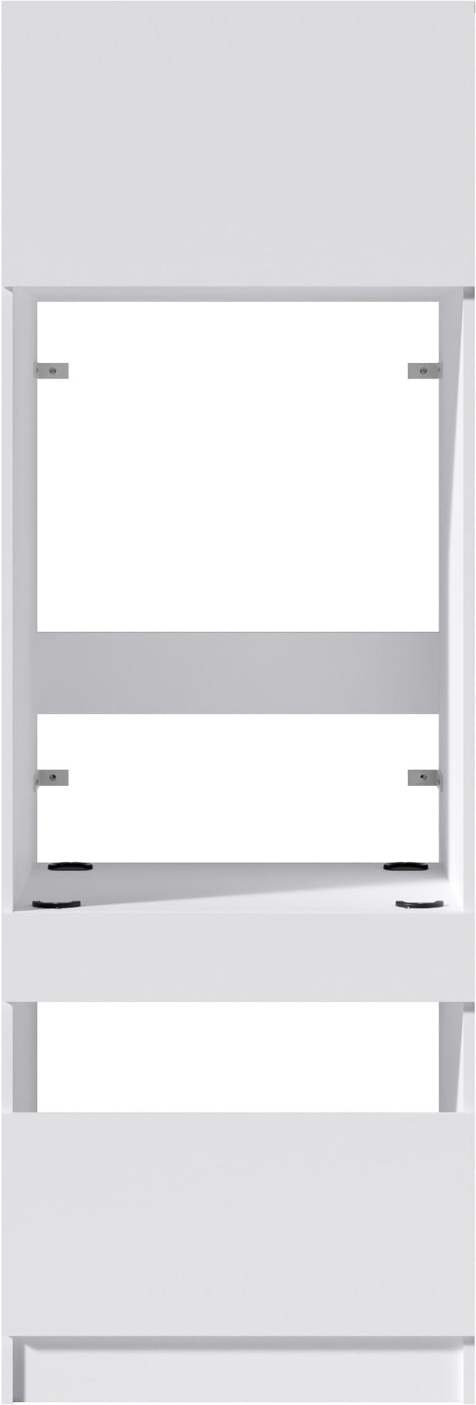 BASIC by Balculina Waschmaschinenumbauschrank »Washhome B/T/H 68x200x68 cm« 1 Stk. tlg. Breite 68cm, ausziebarer Tablerboden