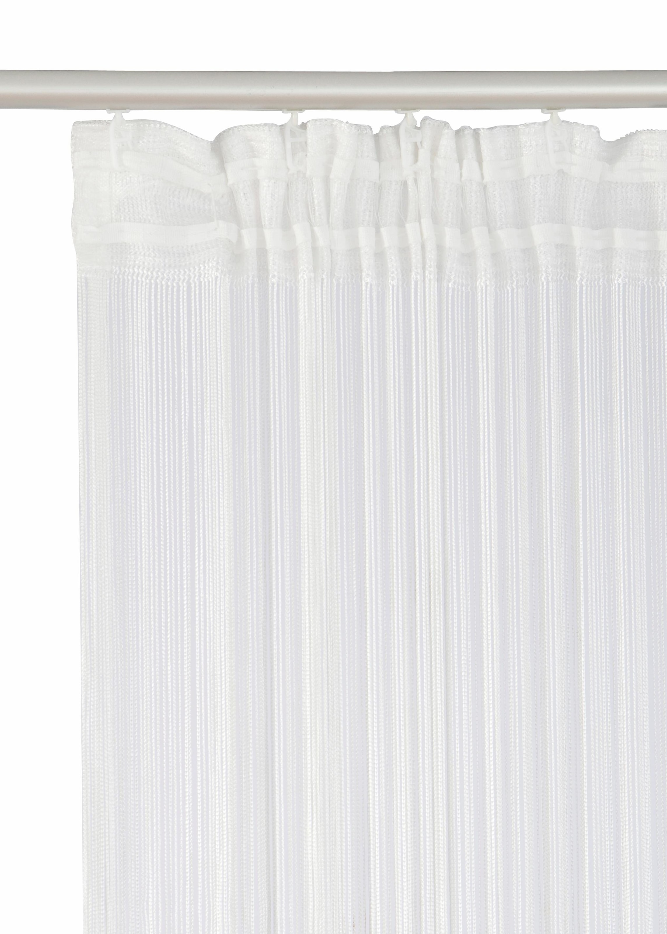 Weckbrodt Fadenvorhang »Rebecca«, (1 St.), Fadengardine, Insektenschutz, transparent, kürzbar, Store