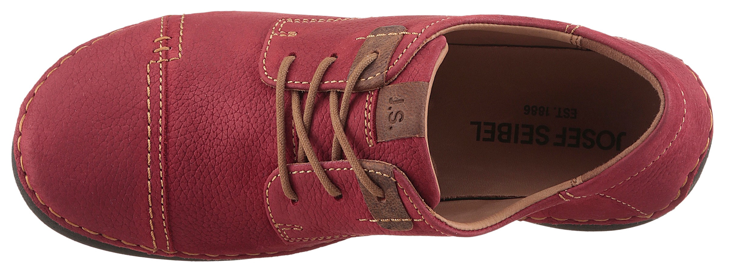 Josef Seibel Schnürschuh »Fergey 41«, Freizeitschuh, Komfortschuh mit Wechselfußbett