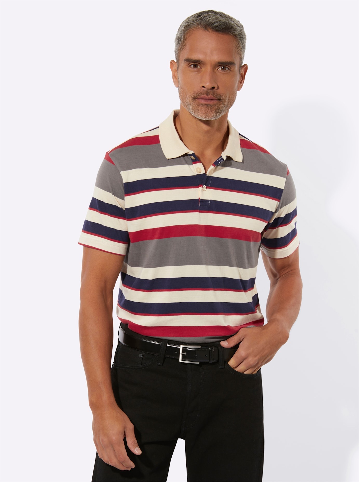 Classic Poloshirt "Kurzarm-Poloshirt", 1 tlg. günstig online kaufen