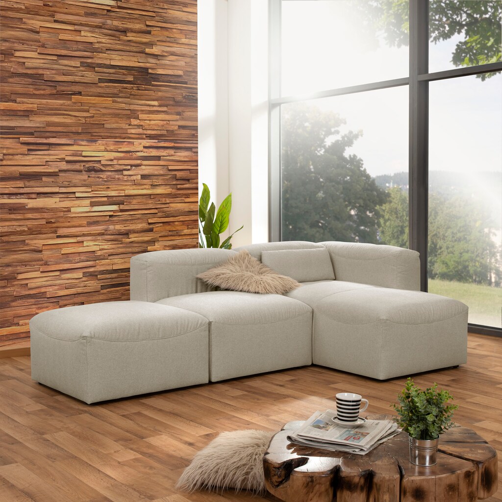 Max Winzer® Ecksofa »Lena«, (Spar-Set, 3 St.)