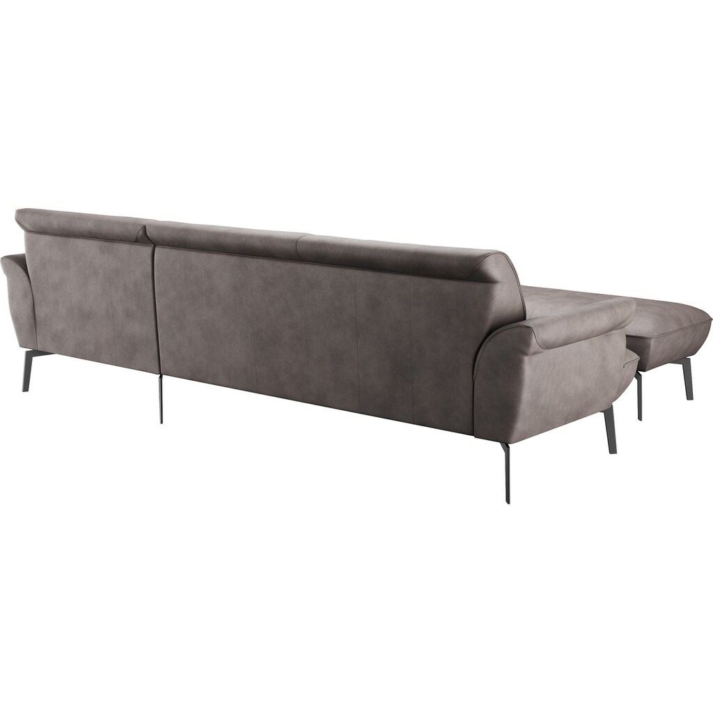 himolla Ecksofa »himolla 9900«, (mit Hocker)