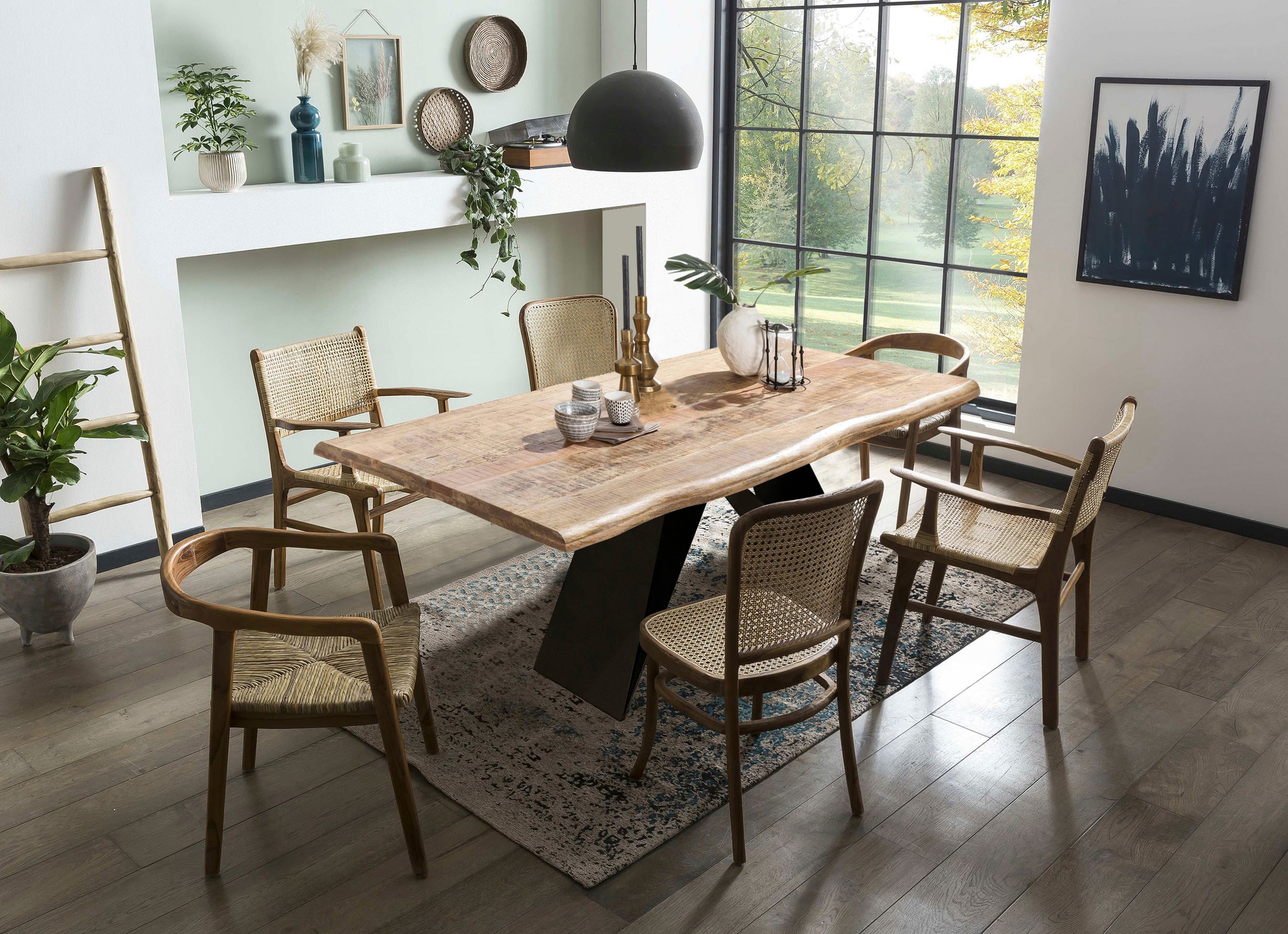 Thumbnail - SIT Esstisch 1 Stk. tlg. mit Baumkante wie gewachsen