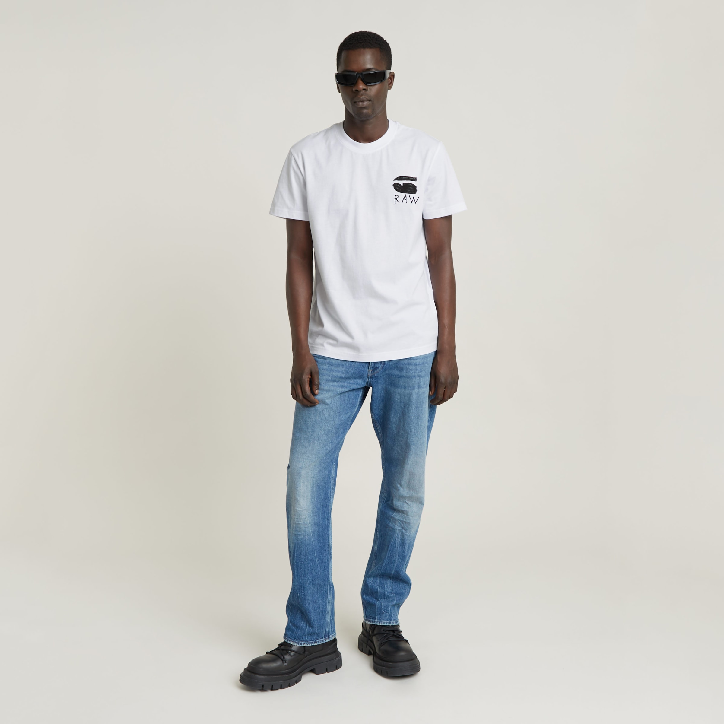 G-STAR T-Shirt »Burger Back Print«