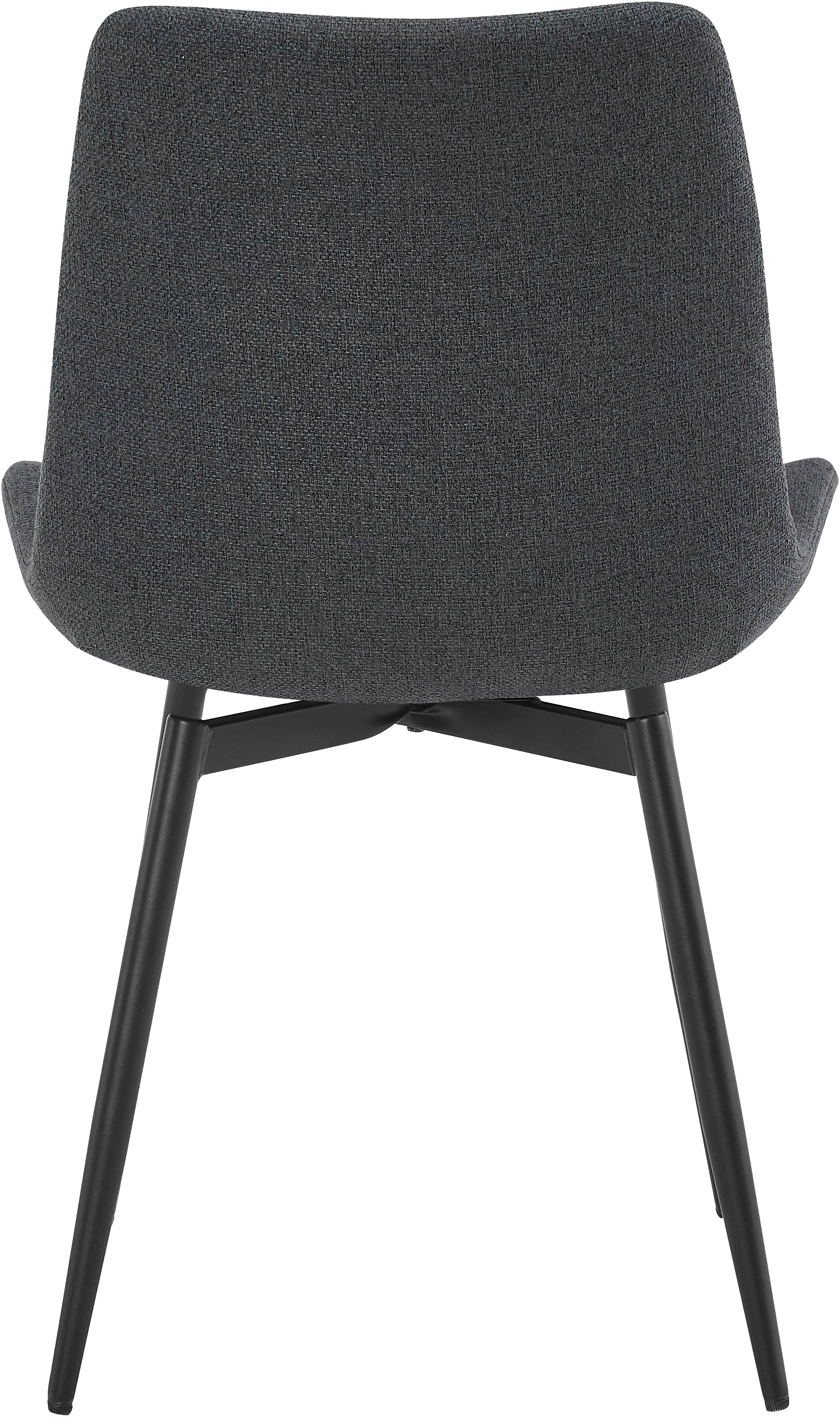 OTTO home Essgruppe »Juniper« Set, 5 tlg. Tisch 140x80cm in Sinterstein-Keramikoptik mit 4 Stühlen, 360° drehbar