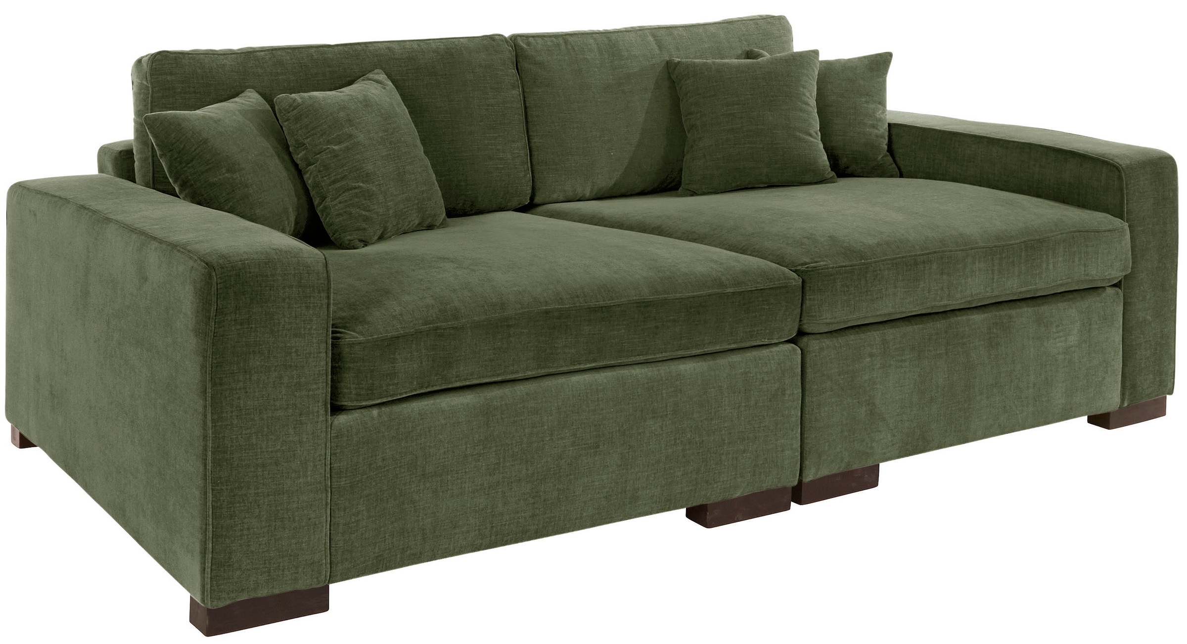 Thumbnail - Home affaire 2-Sitzer "Skara", Lounge-Sofa mit Federkernpolsterung, in vielen Bezugsvarianten