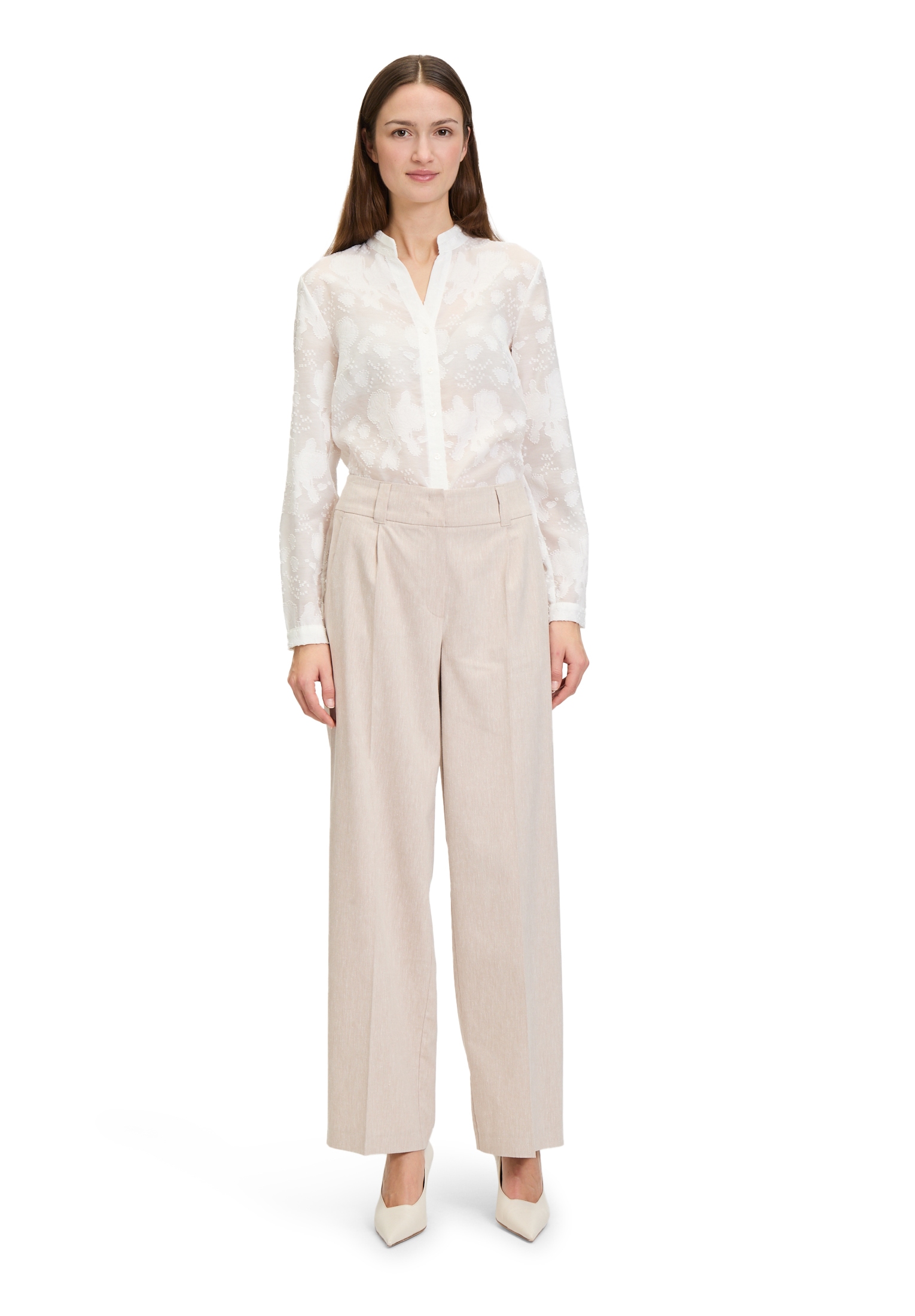 Betty&Co Anzughose »Betty & Co Anzughose mit weitem Bein«, Form