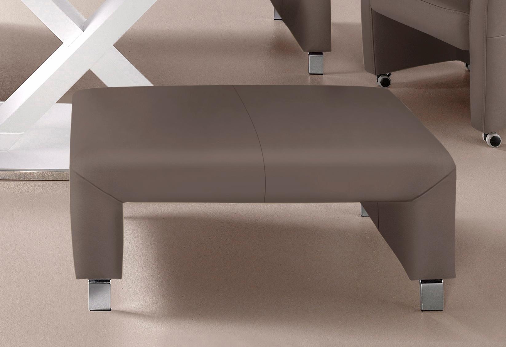 exxpo - sofa fashion Polsterhocker "Intenso, Hocker, modern" hohe Bodenfreiheit, frei im Raum stellbar, hoher Sitzkomfort
