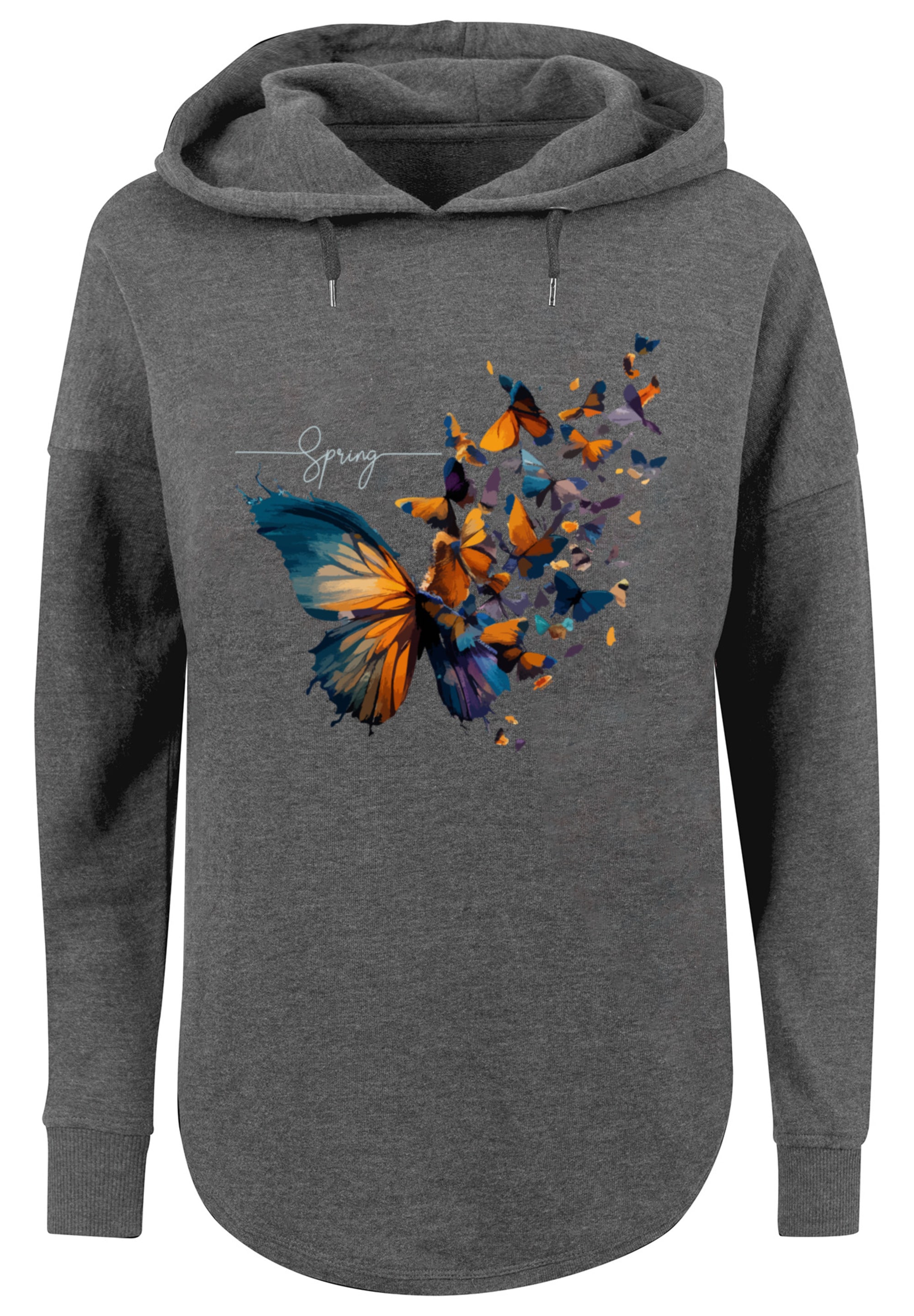 F4NT4STIC Kapuzenpullover "Schmetterling Frühling Oversize Hoodie", Print günstig online kaufen