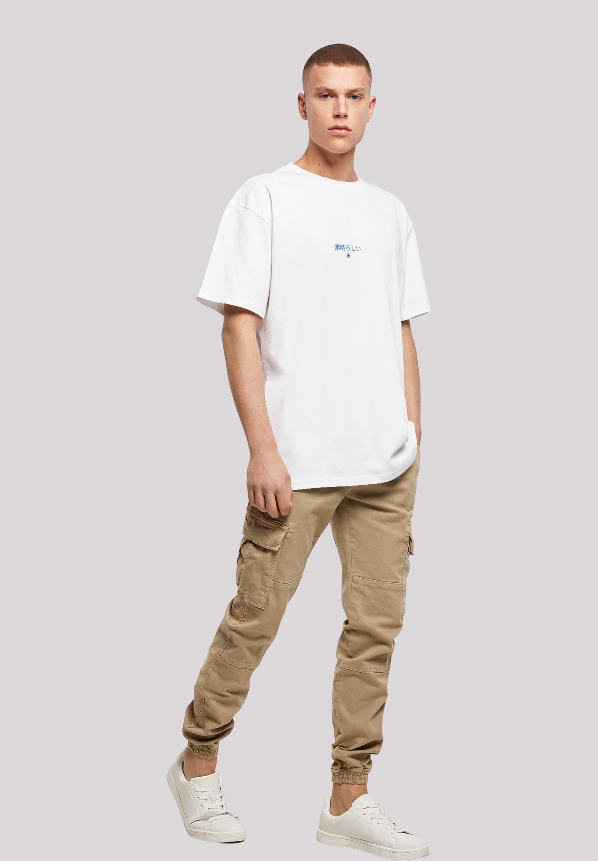 F4NT4STIC T-Shirt »Drache Lila«, Print