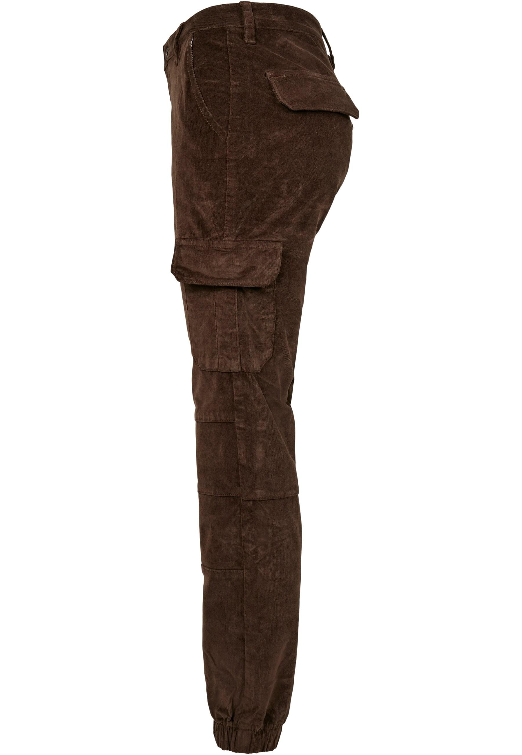 URBAN CLASSICS Cargohose »Urban Classics Damen Ladies High Waist Cargo Corduroy Pants«, (1 tlg.)