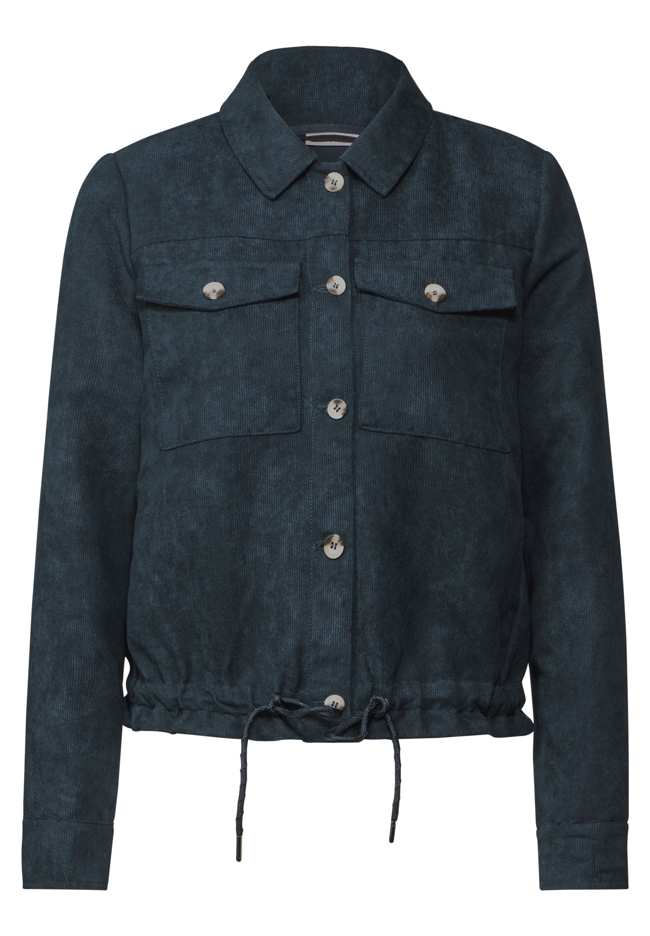 STREET ONE Cordjacke, ohne Kapuze, mit Brusttaschen