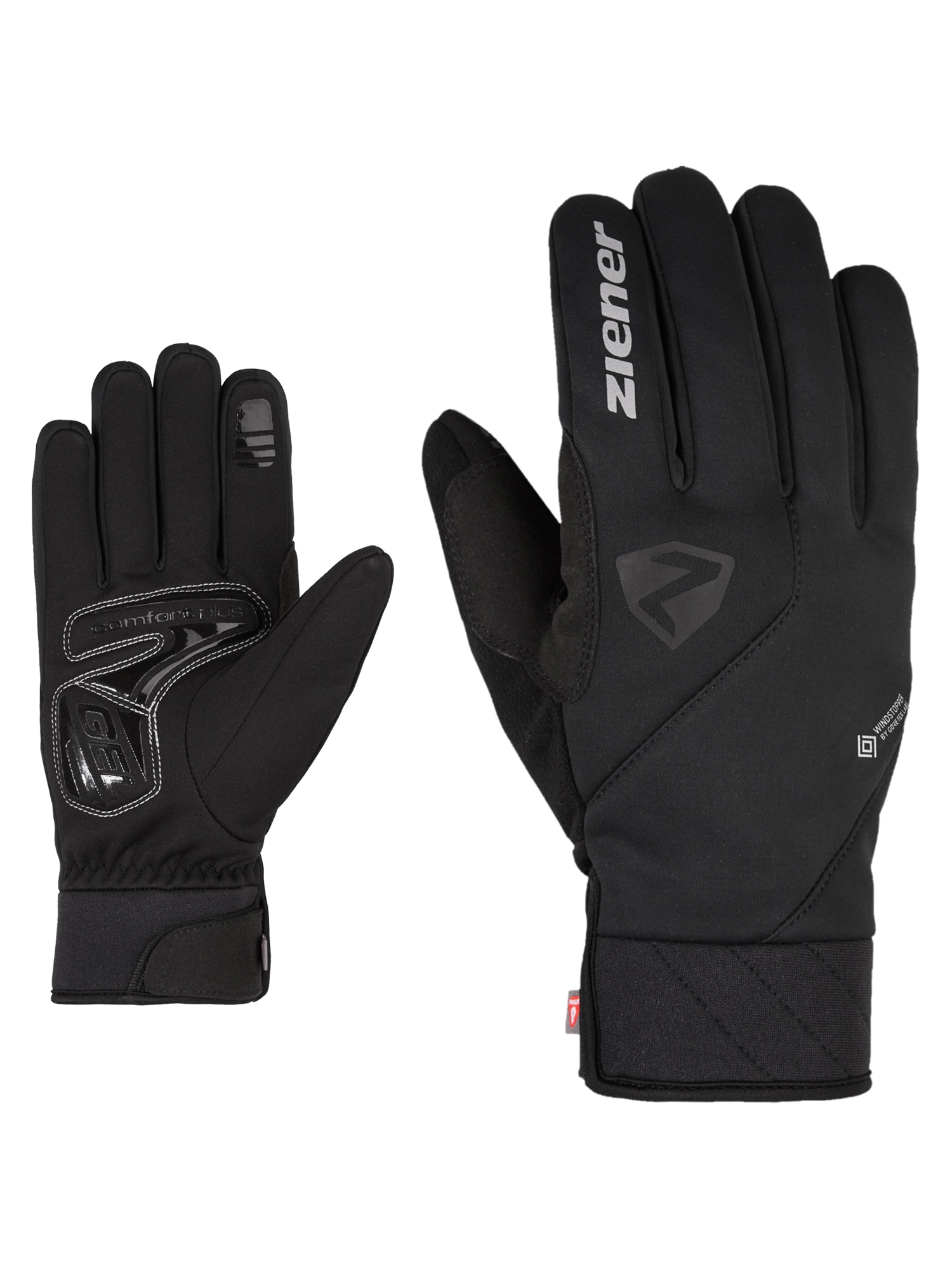 Ziener Fahrradhandschuhe "DONNI-Z WINDSTOPPER by GORE TEX LABS PrimaLoft" winddicht, atmungsaktiv, warm durch PrimaLoft