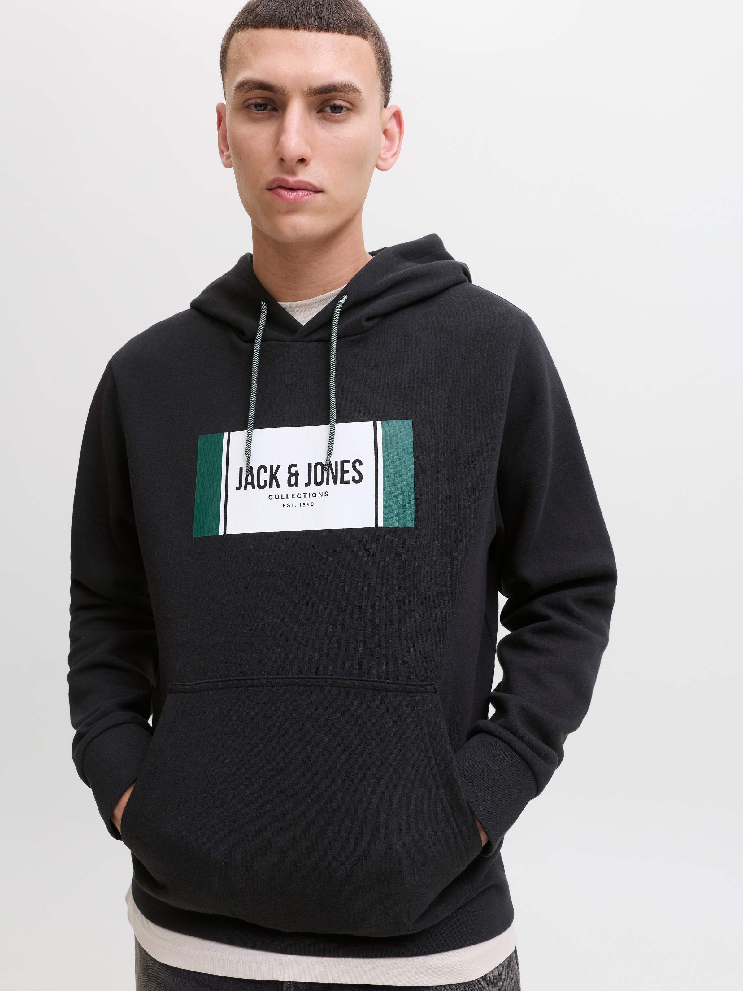 Jack & Jones Kapuzensweatshirt "JJHAYATO SWEAT HOOD BTS" günstig online kaufen