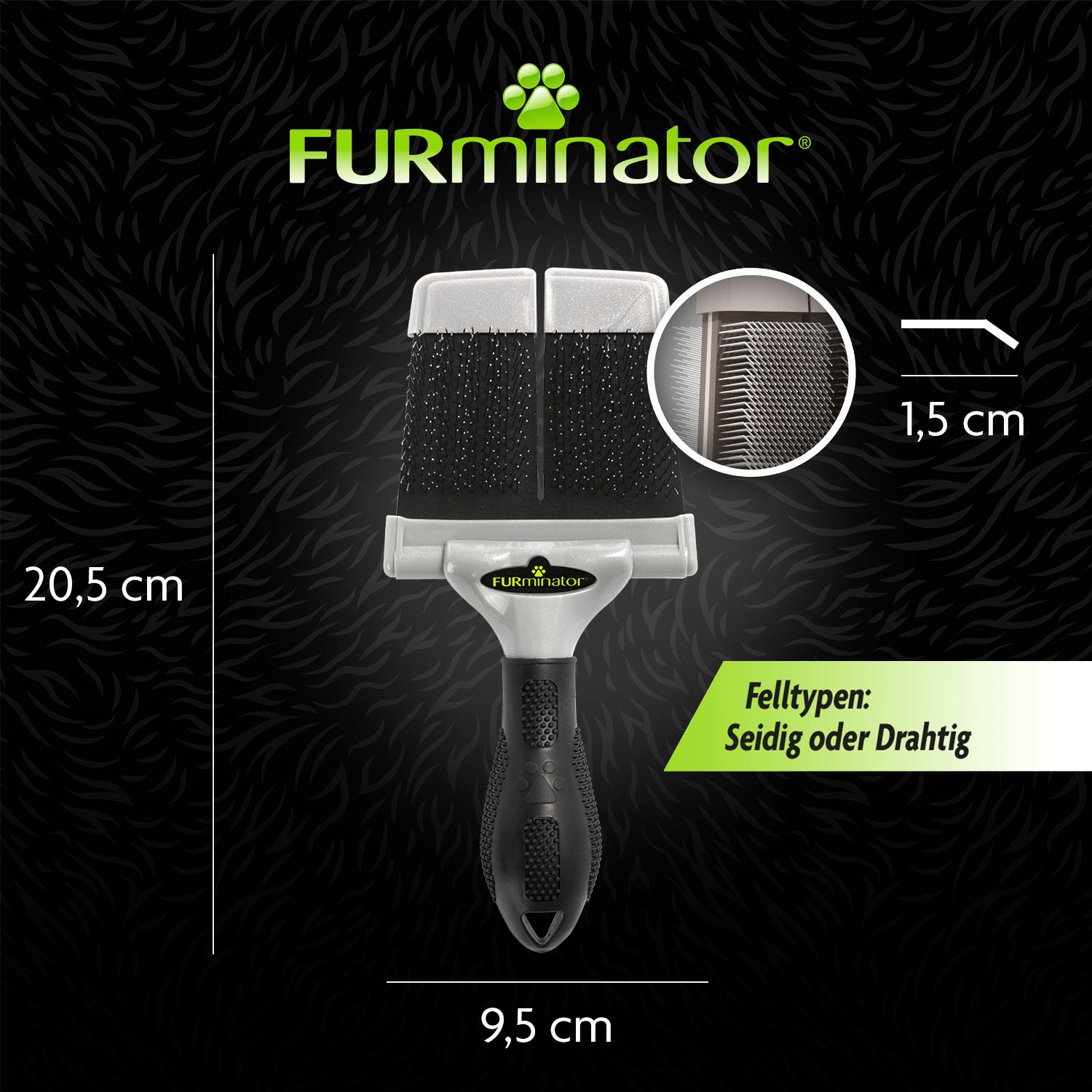 Furminator slicker shop brush l