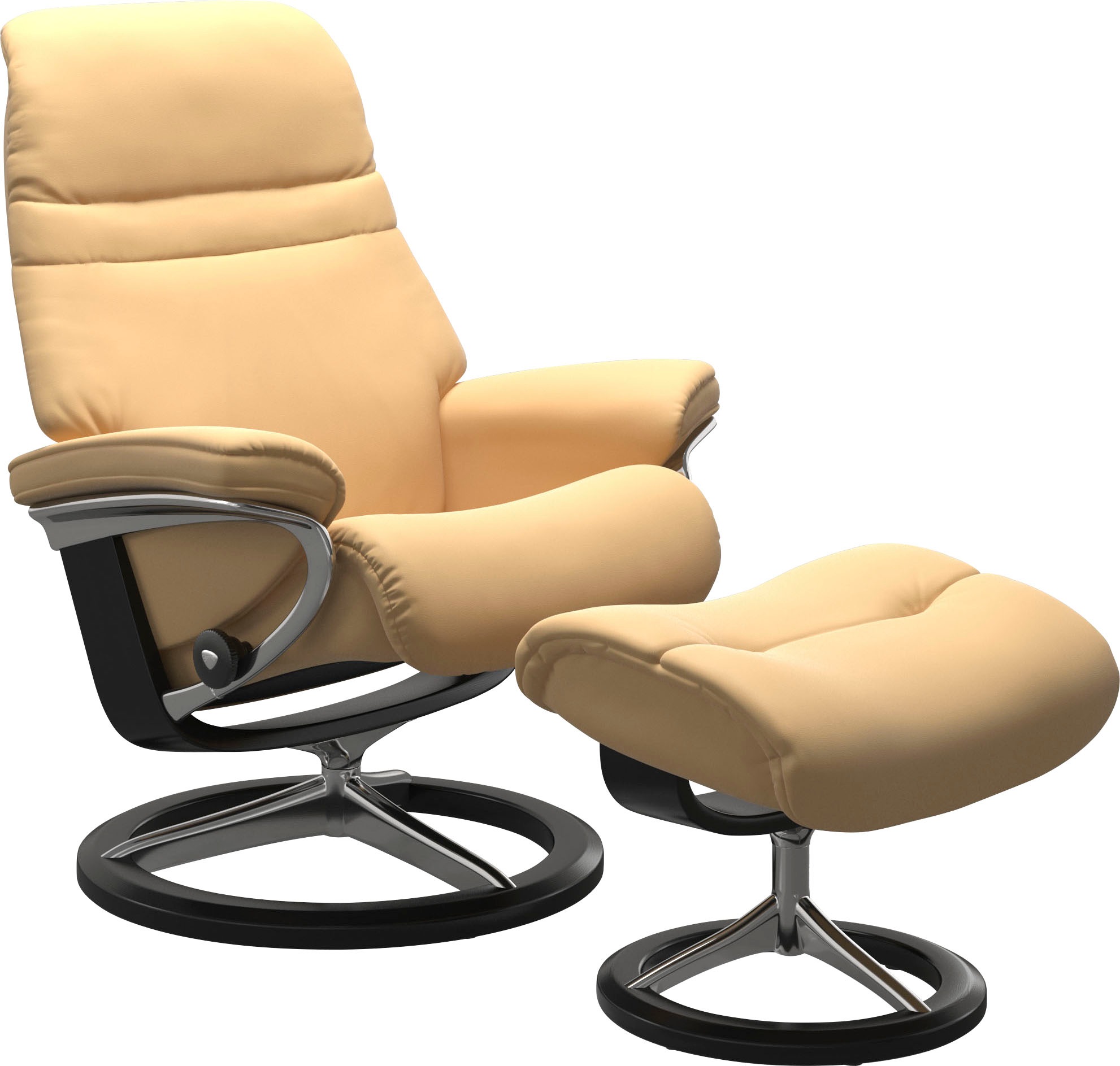 Stressless Relaxsessel "Sunrise" Relaxsessel mit Hocker, mit Signature Base günstig online kaufen