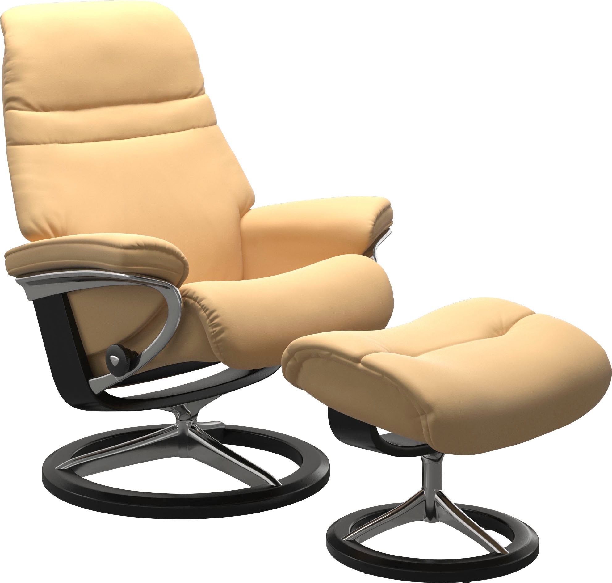 Stressless "Sunrise" mit Signature Base, Größe L, Gestell Schwarz, in 2 Bez günstig online kaufen