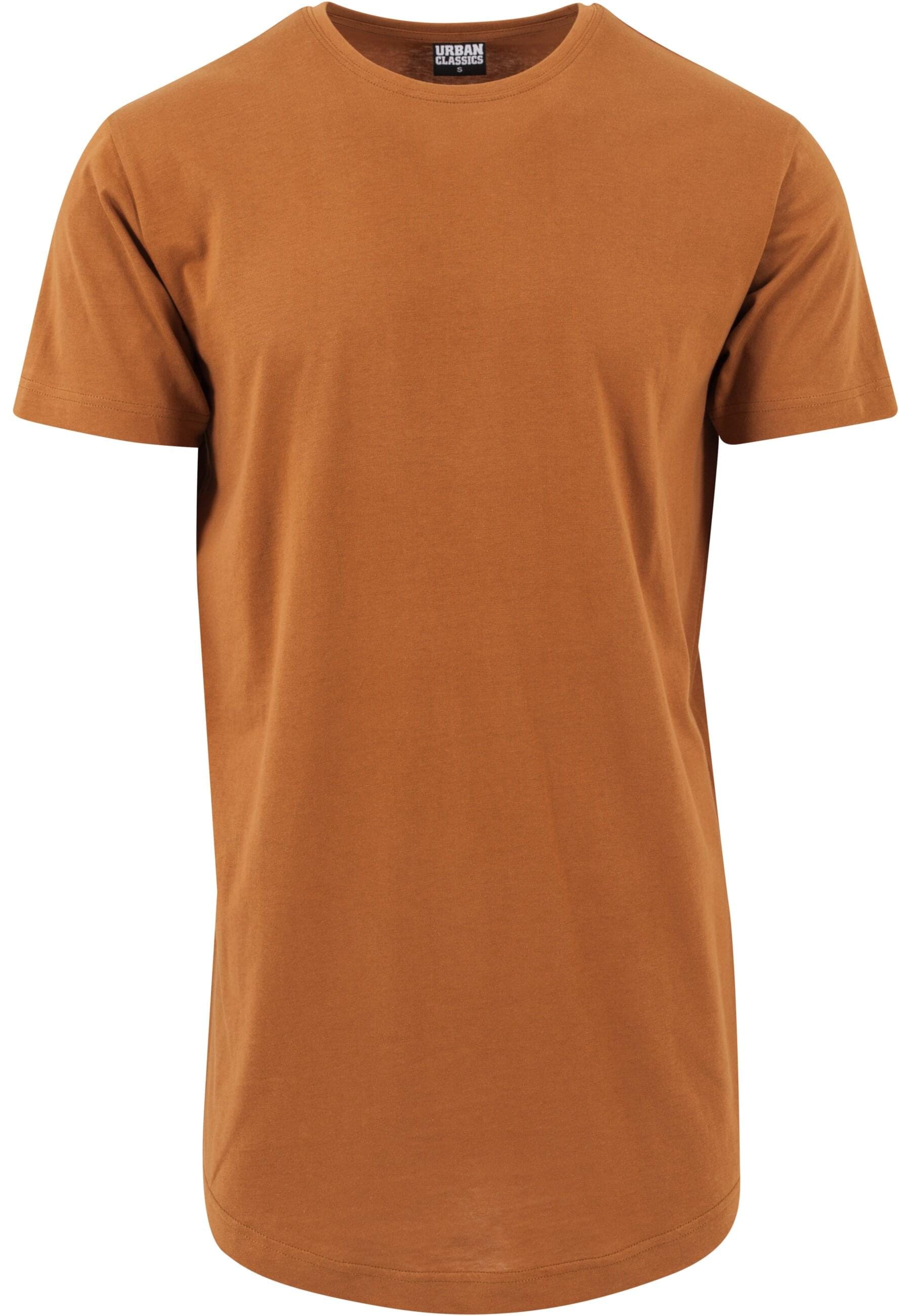 URBAN CLASSICS Kurzarmshirt "Urban Classics Herren Shaped Long Tee" 1 Stk. günstig online kaufen