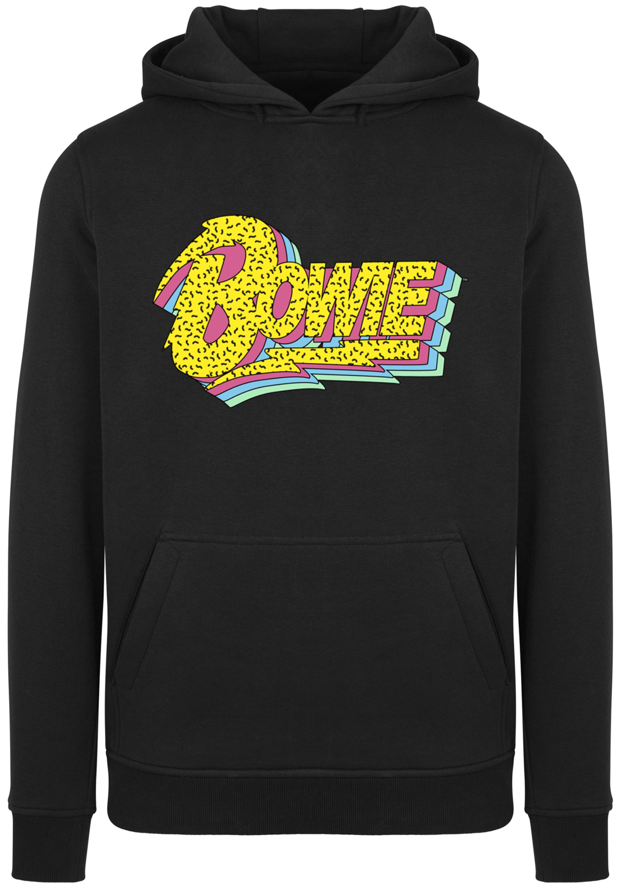 F4NT4STIC Kapuzenpullover »David Bowie Moonlight 90s Logo«, Print