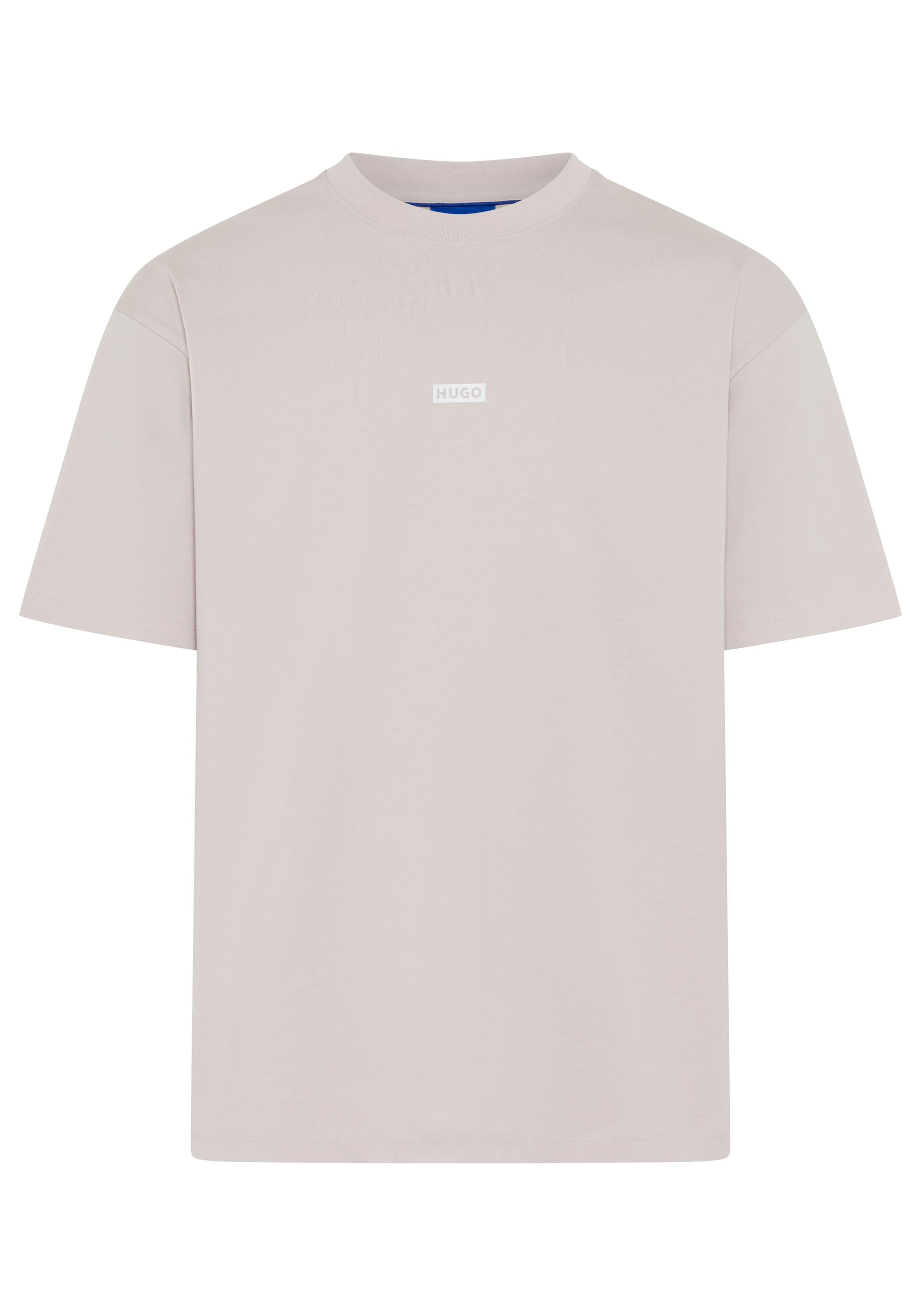 HUGO Blue T-Shirt "Nalono" mit Logodruck, Oversized Look mit Backprint günstig online kaufen