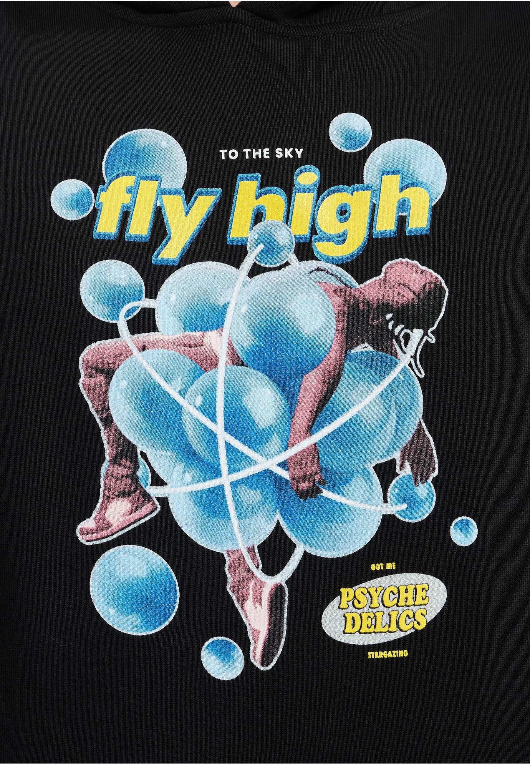 MisterTee Kapuzenpullover »MisterTee Herren Psychadellic Heavy Oversize Hoody« 1 Stk.