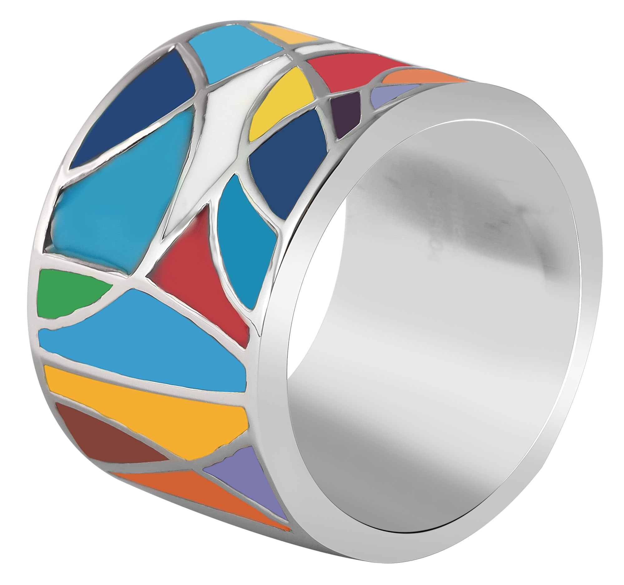 Fingerring ADELIA´S "Damen Ring aus Edelstahl" Gr. 54, silber, Fingerringe, Damen, 54, Edelstahl, Fingerring 2